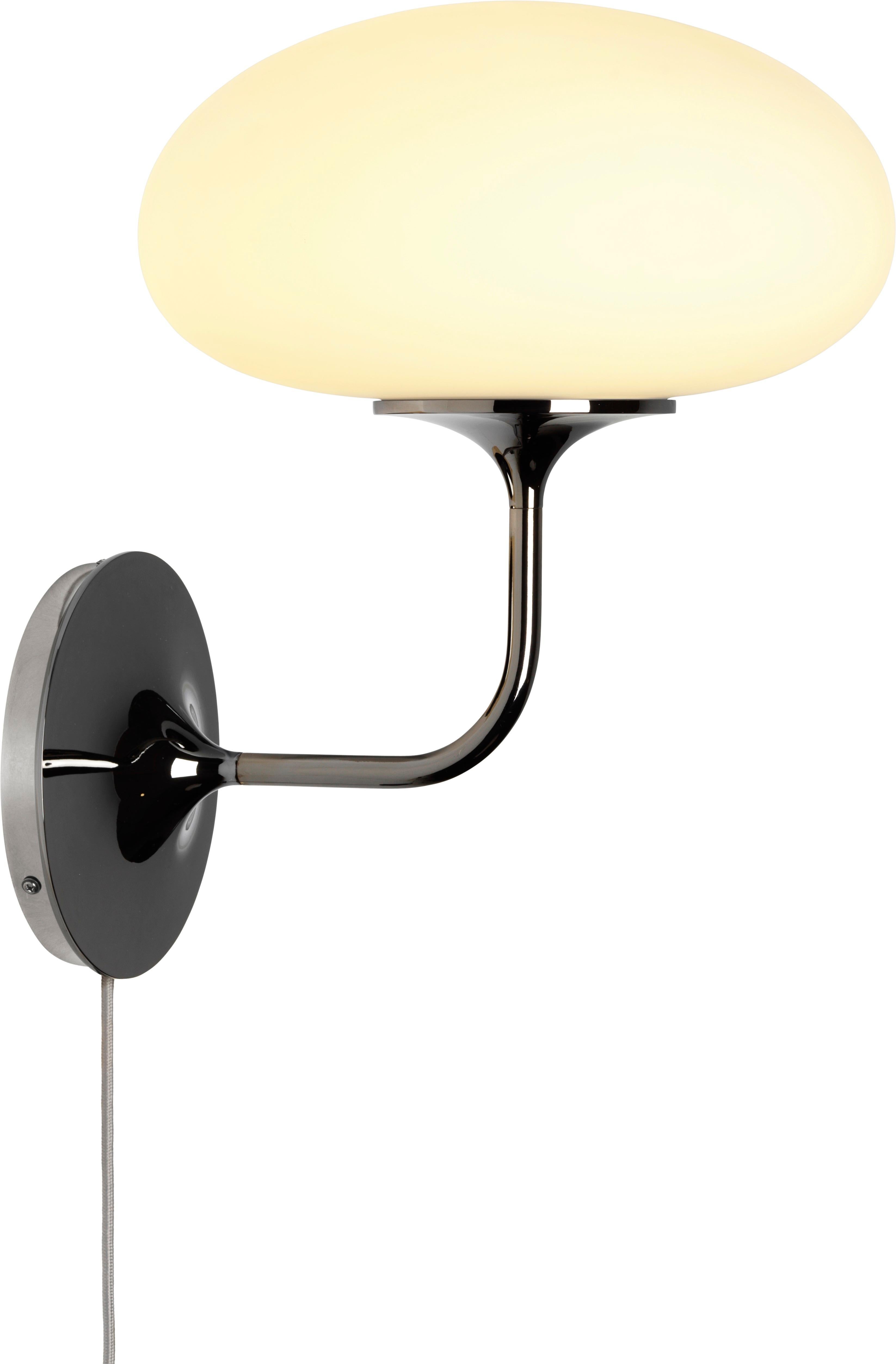 Lampe murale Stemlite de Bill Curry pour GUBI en chrome noir en vente 6