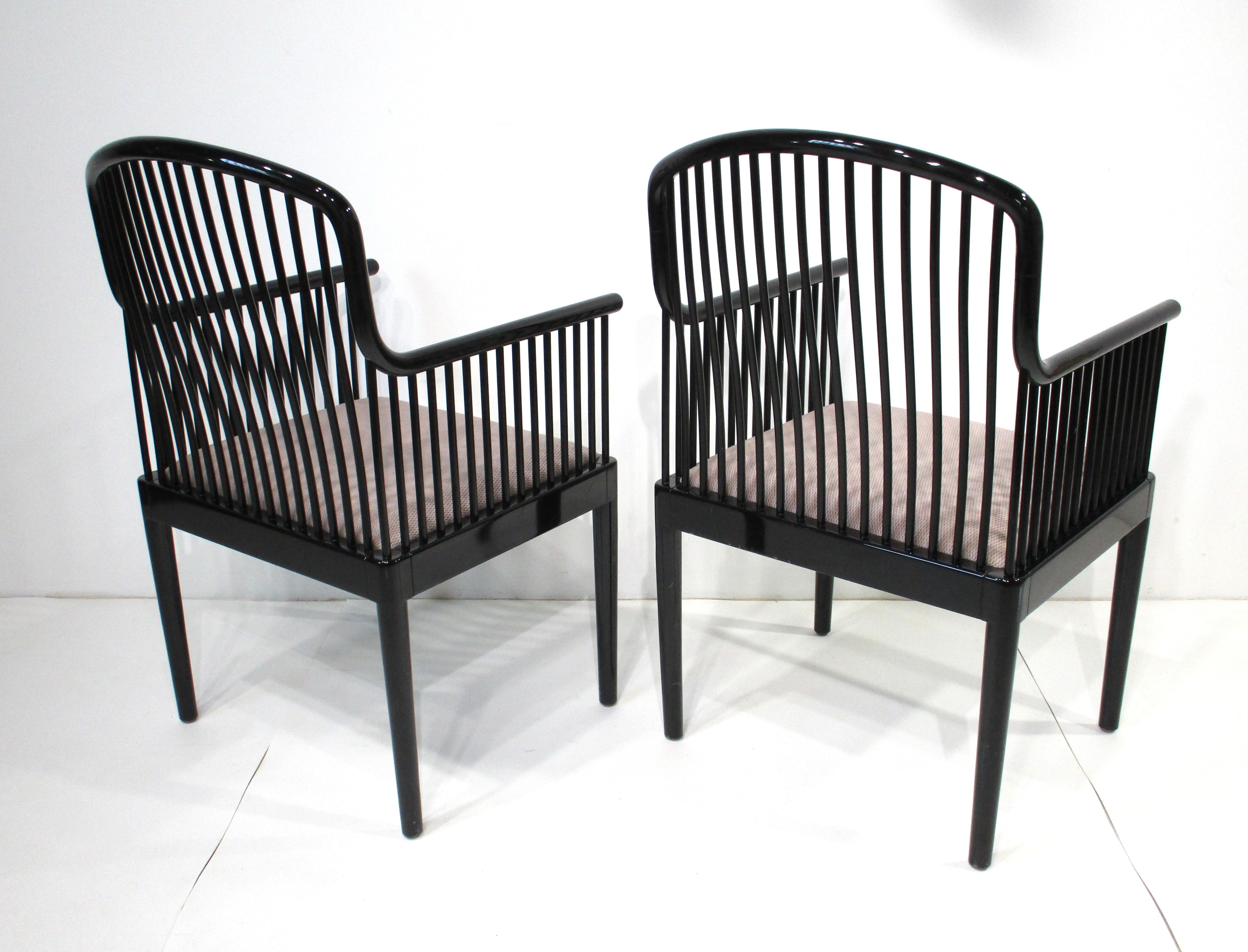 Stendig Davis Allen Andover Arm Chairs Set For Sale 8