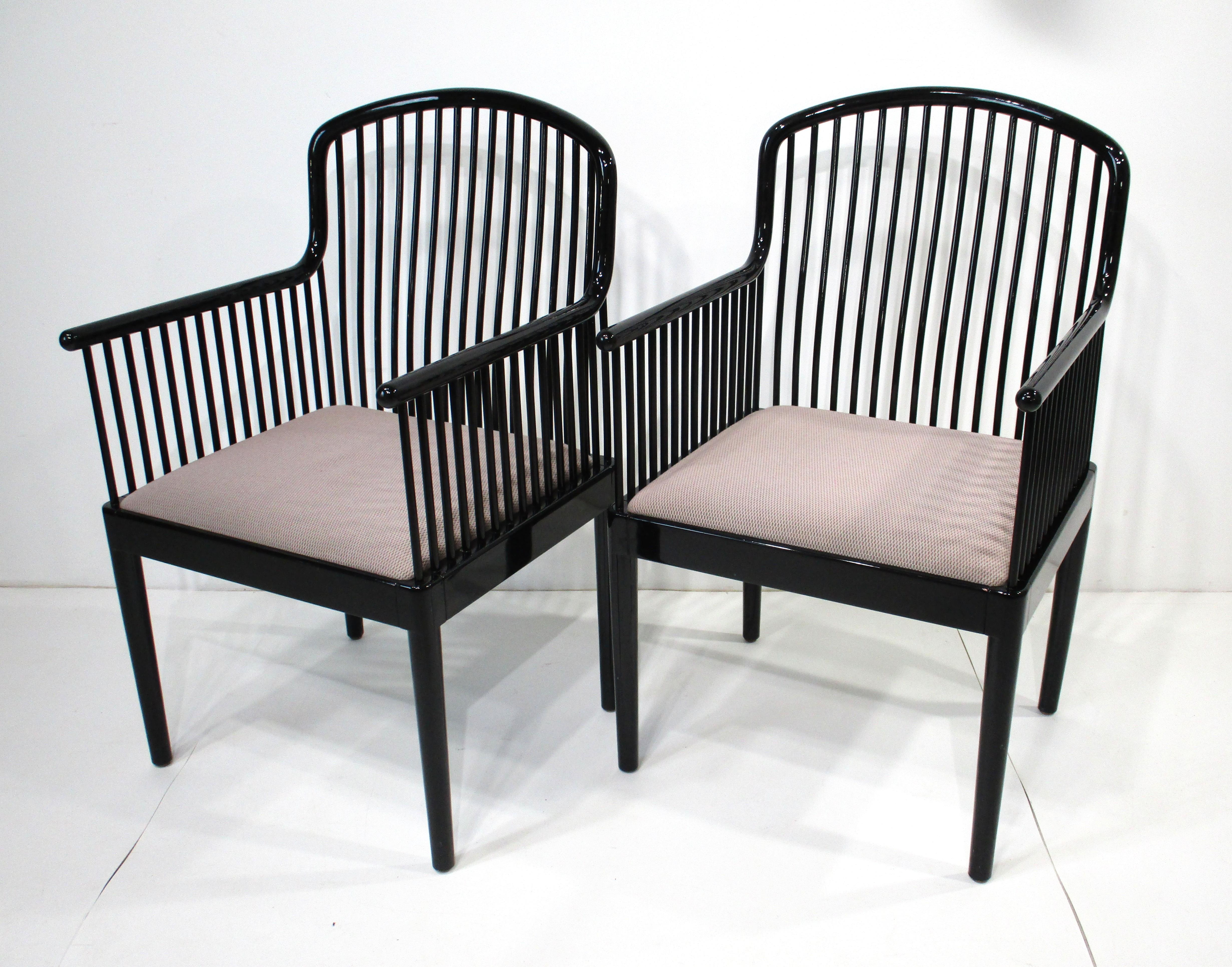 Stendig Davis Allen Andover Arm Chairs Set For Sale 9