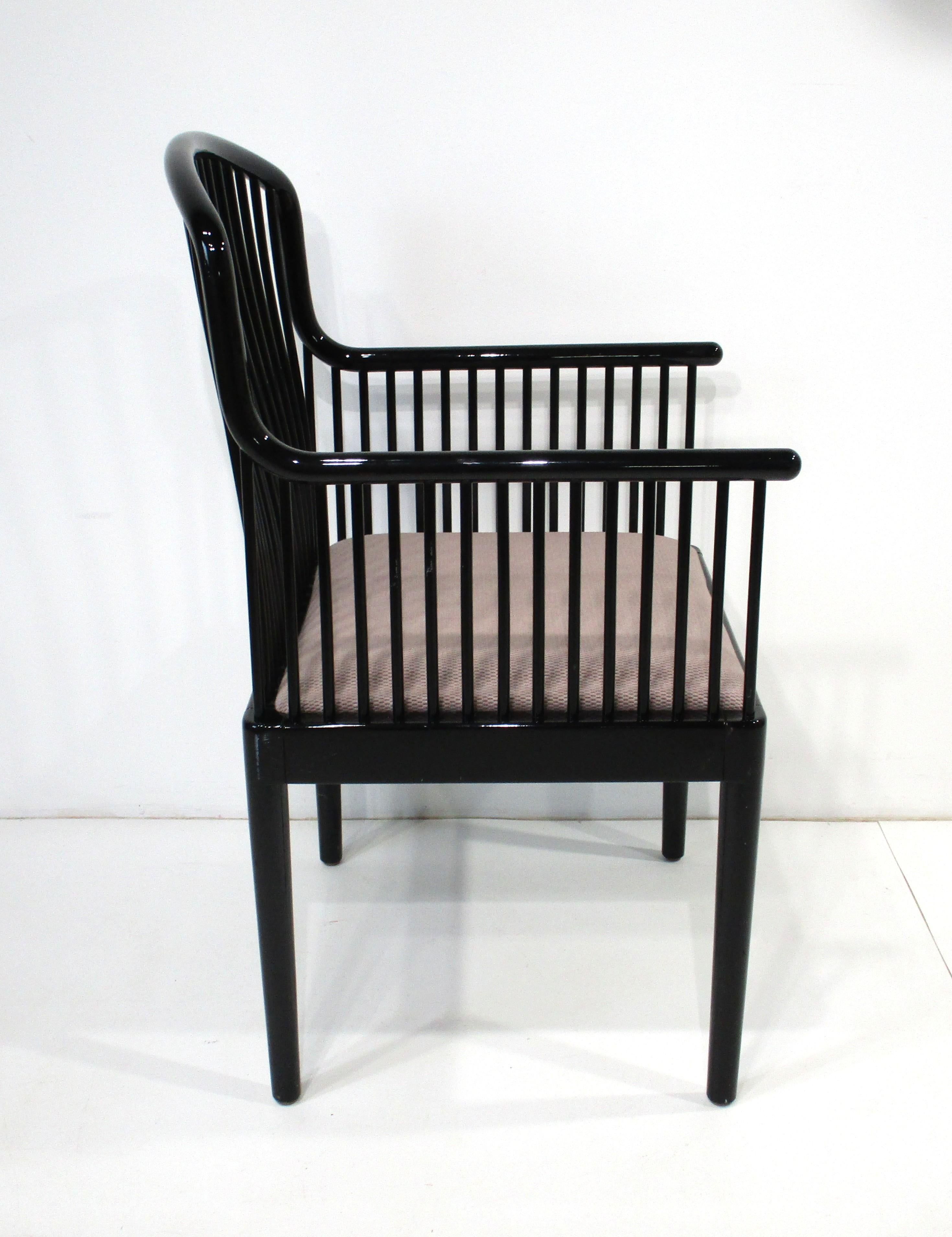 Upholstery Stendig Davis Allen Andover Arm Chairs Set For Sale