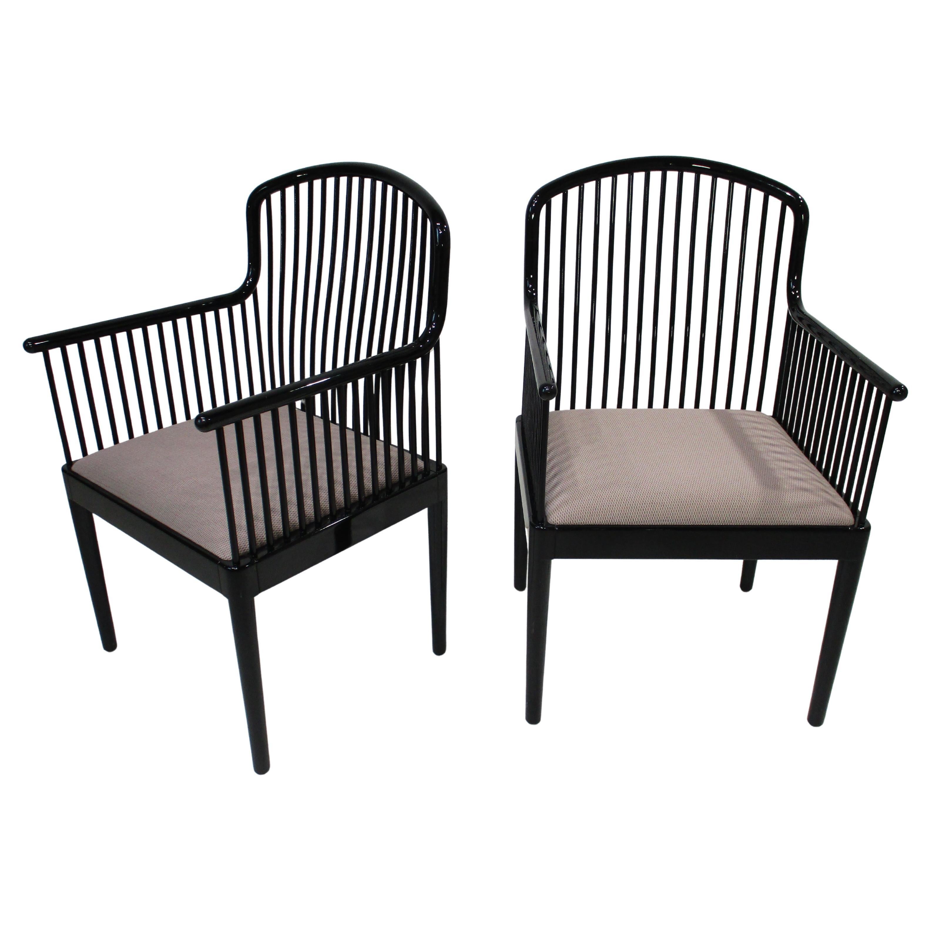 Stendig Davis Allen Andover Arm Chairs Set For Sale