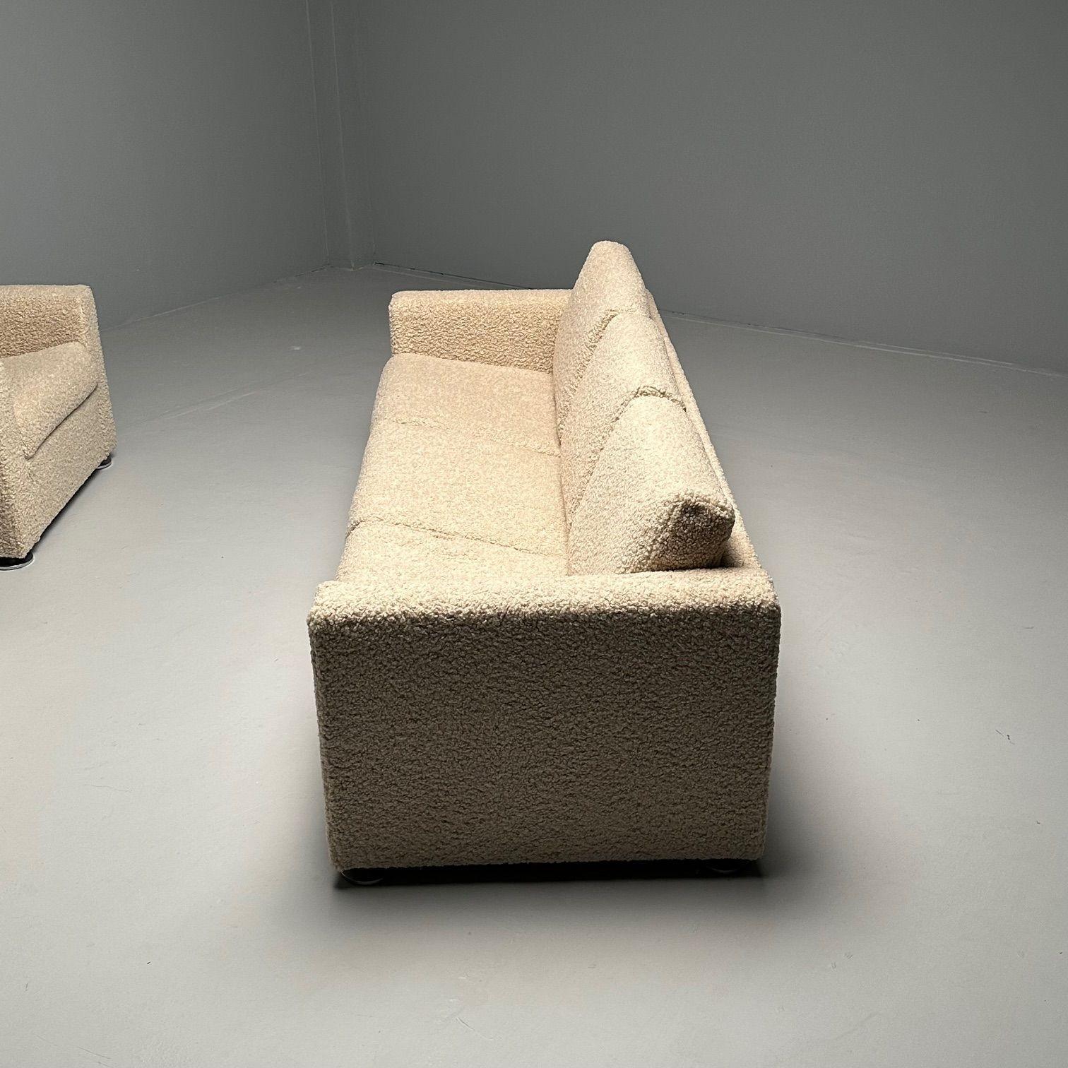 Paire de chaises cubiques Stendig, Nouveau Boucle, Suisse, étiquetée en vente 12