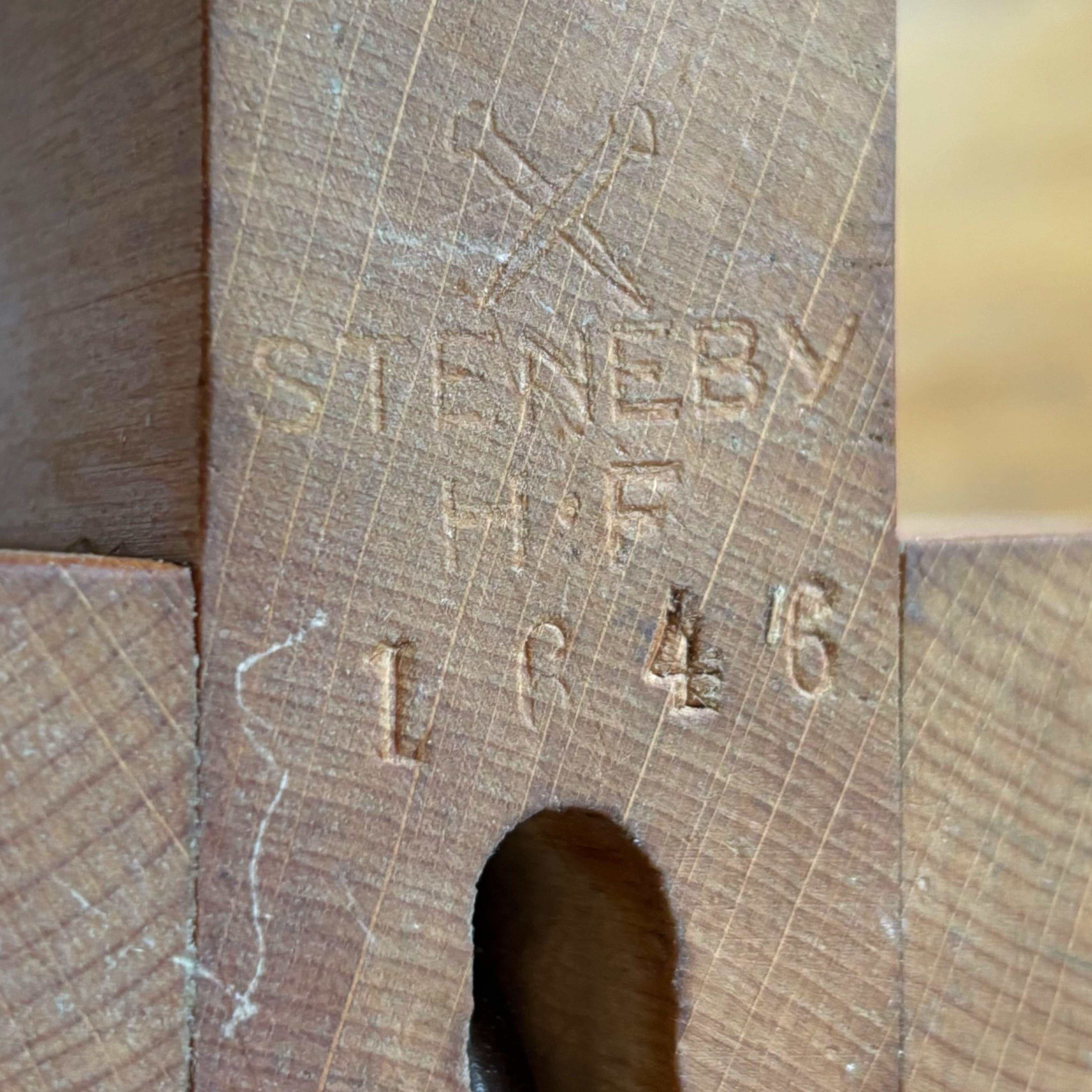 Steneby Hemslöjdsförening Suède, 1940s lampe de table moderniste design scandinave en vente 4