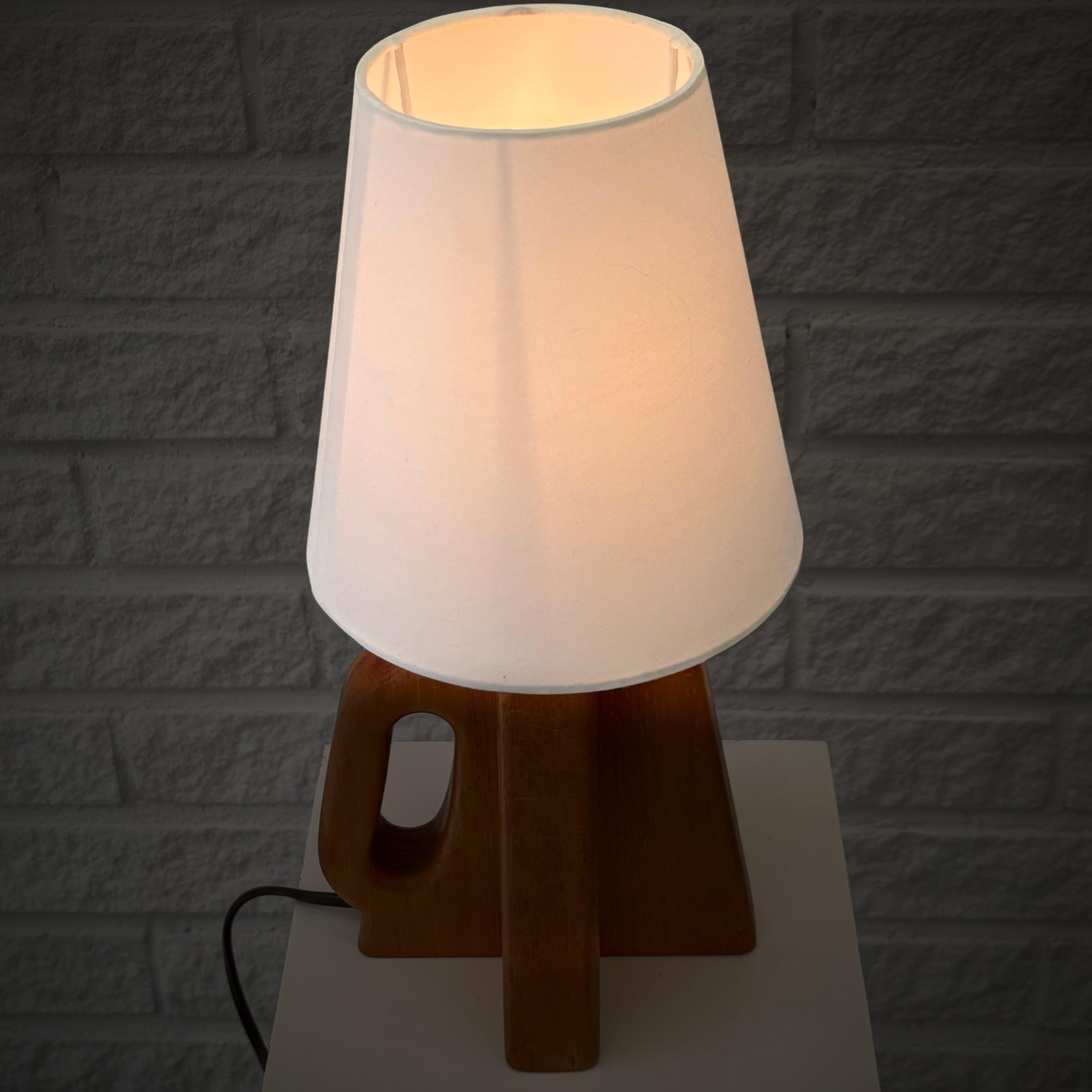 Steneby Hemslöjdsförening Suède, 1940s lampe de table moderniste design scandinave en vente 1