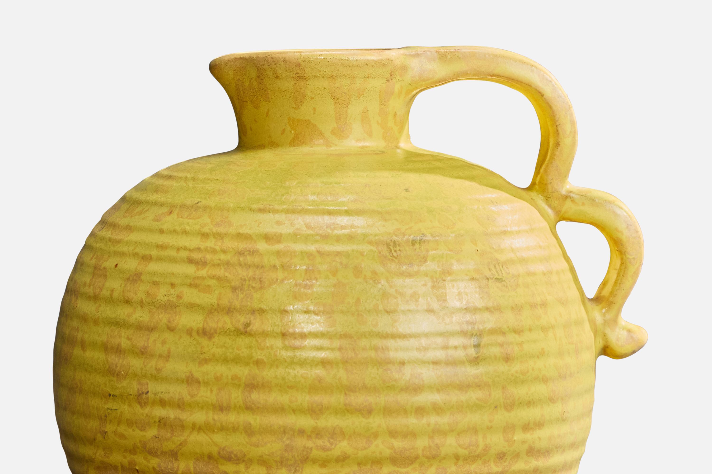 Metà XX secolo Steninge Keramik, Brocca, Ceramica, Svezia, anni '30 in vendita