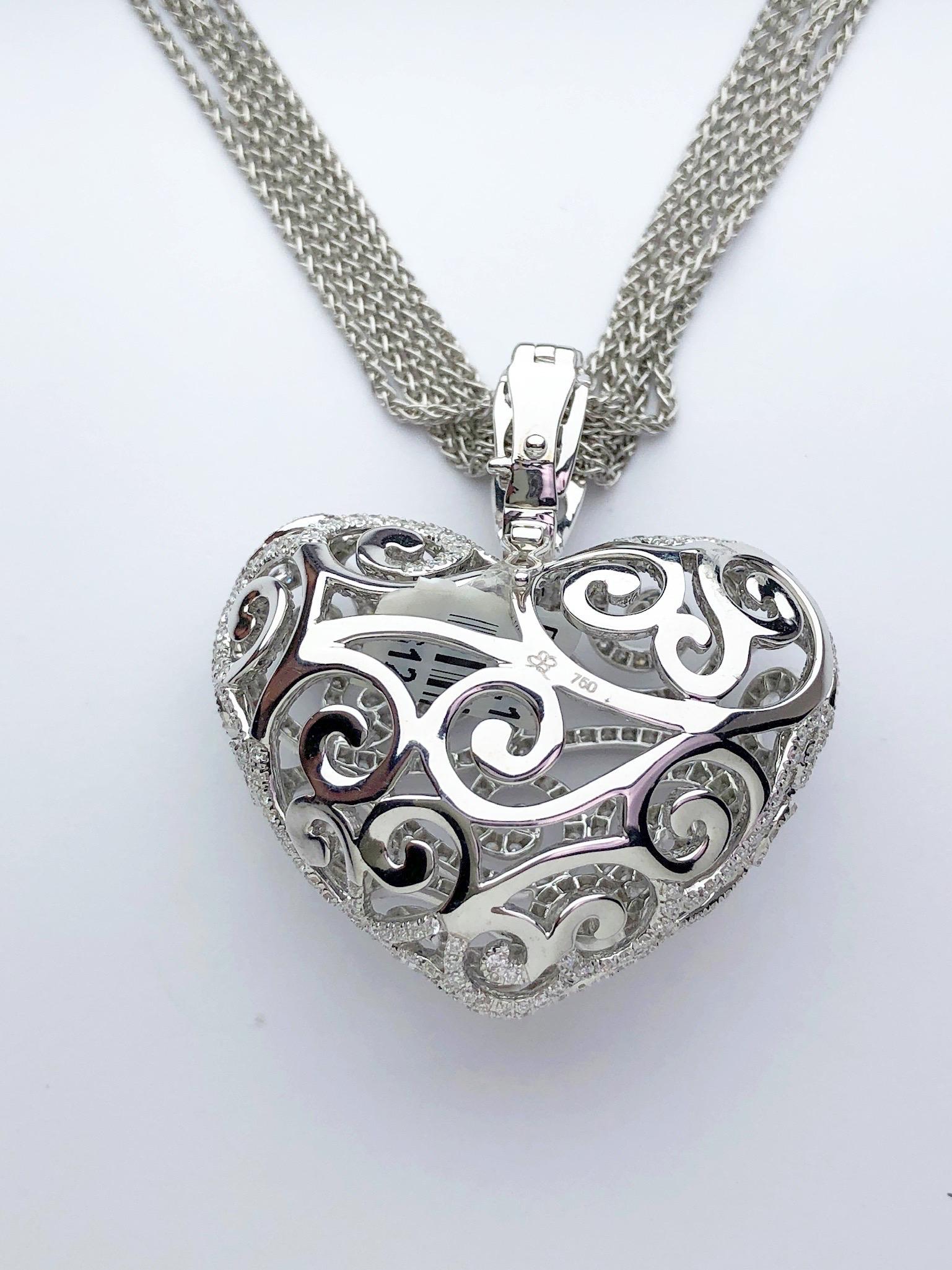 open ended heart necklace