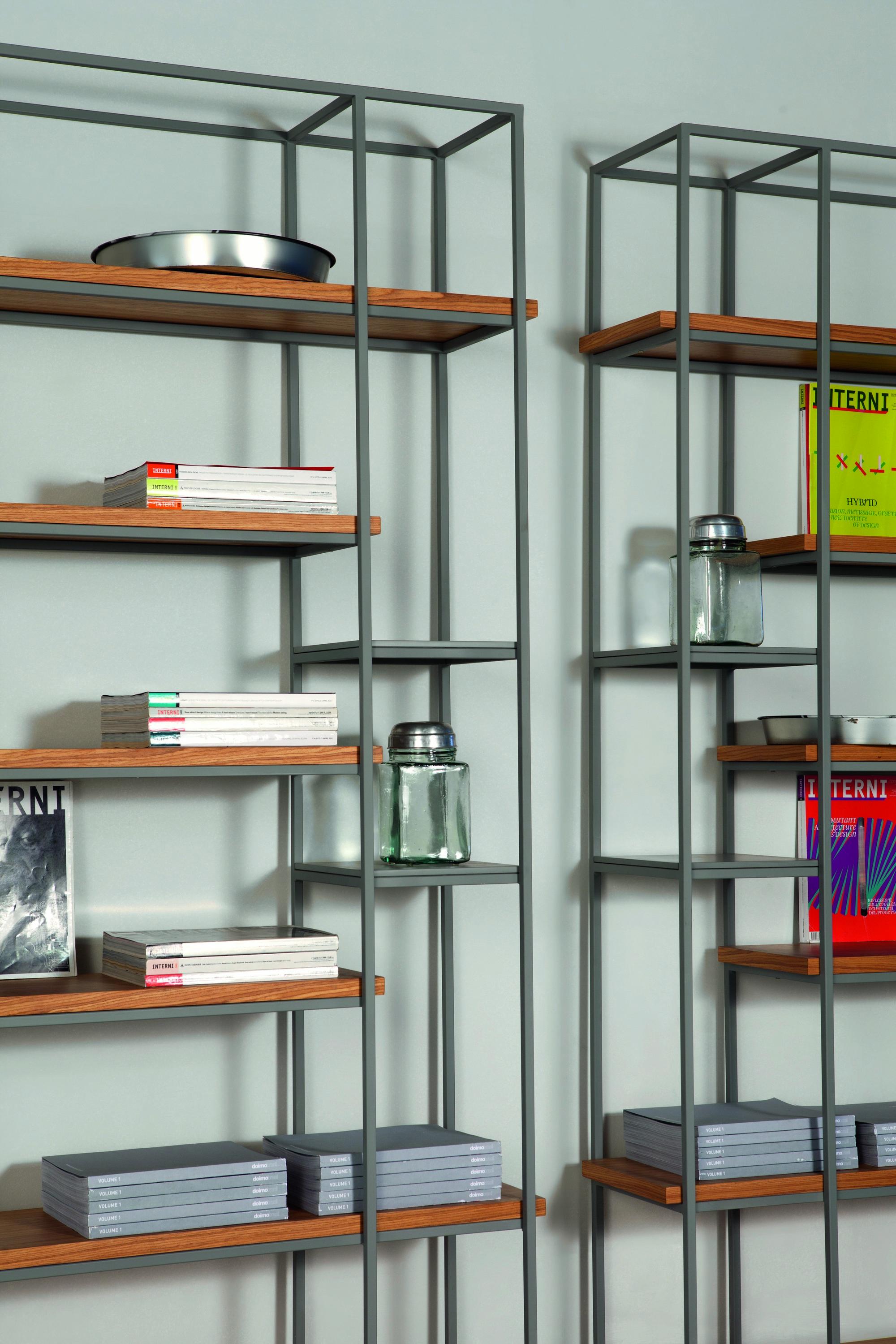 Post-Modern Step Bookcase by Doimo Brasil For Sale