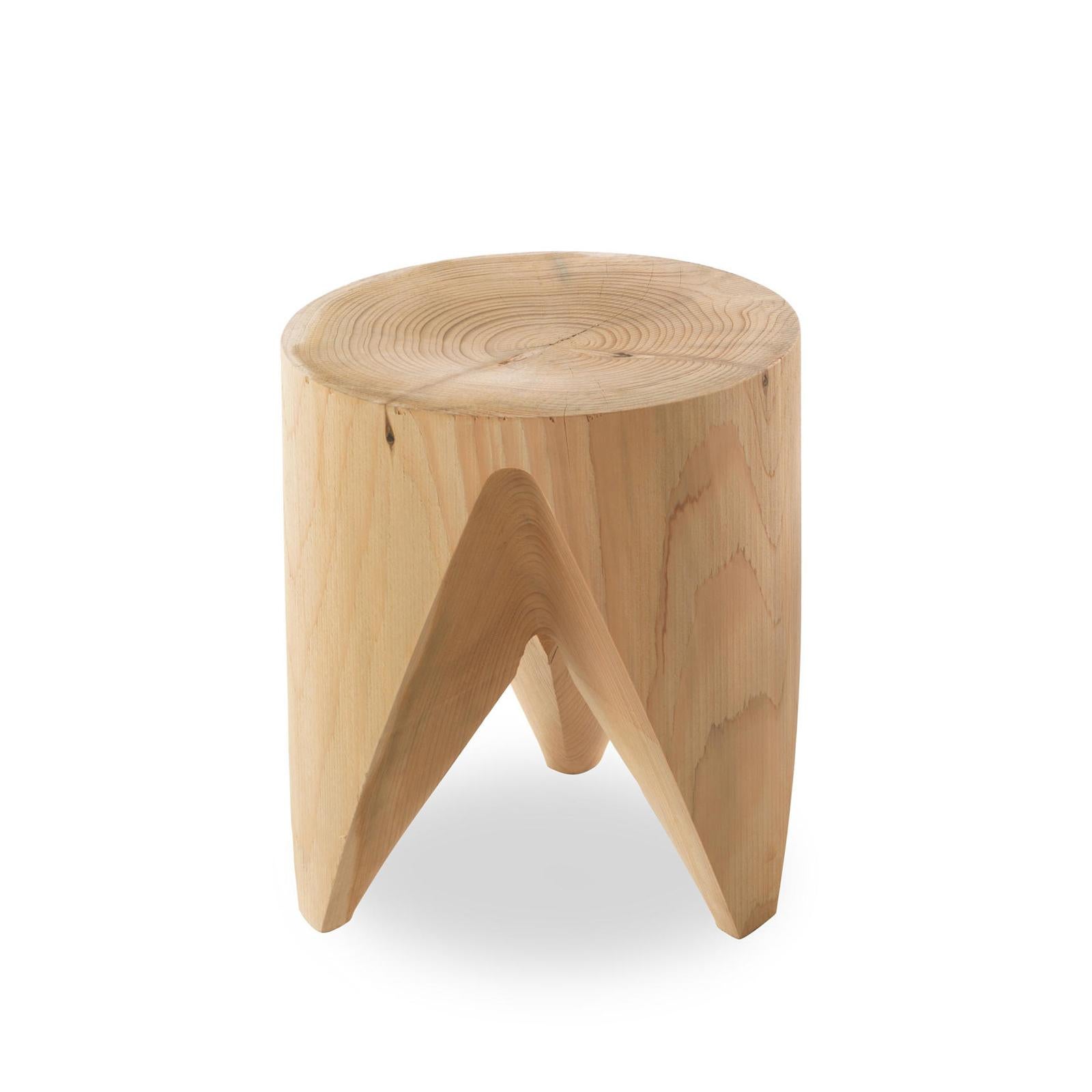 Stool step set of 2 in natural solid cedar wood,
treated with natural pine extract. These 2 stools
can fit one in the other.
Unit price: 1625,00€.
Set of 2: 3250,00€.
Solid cedar wood include movement, 
cracks and changes in wood conditions, 
this