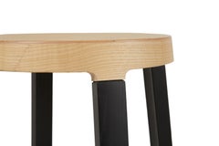 Step, Sh650, Solid ash wood Blue Black Established & Sons Federico Gregorutti