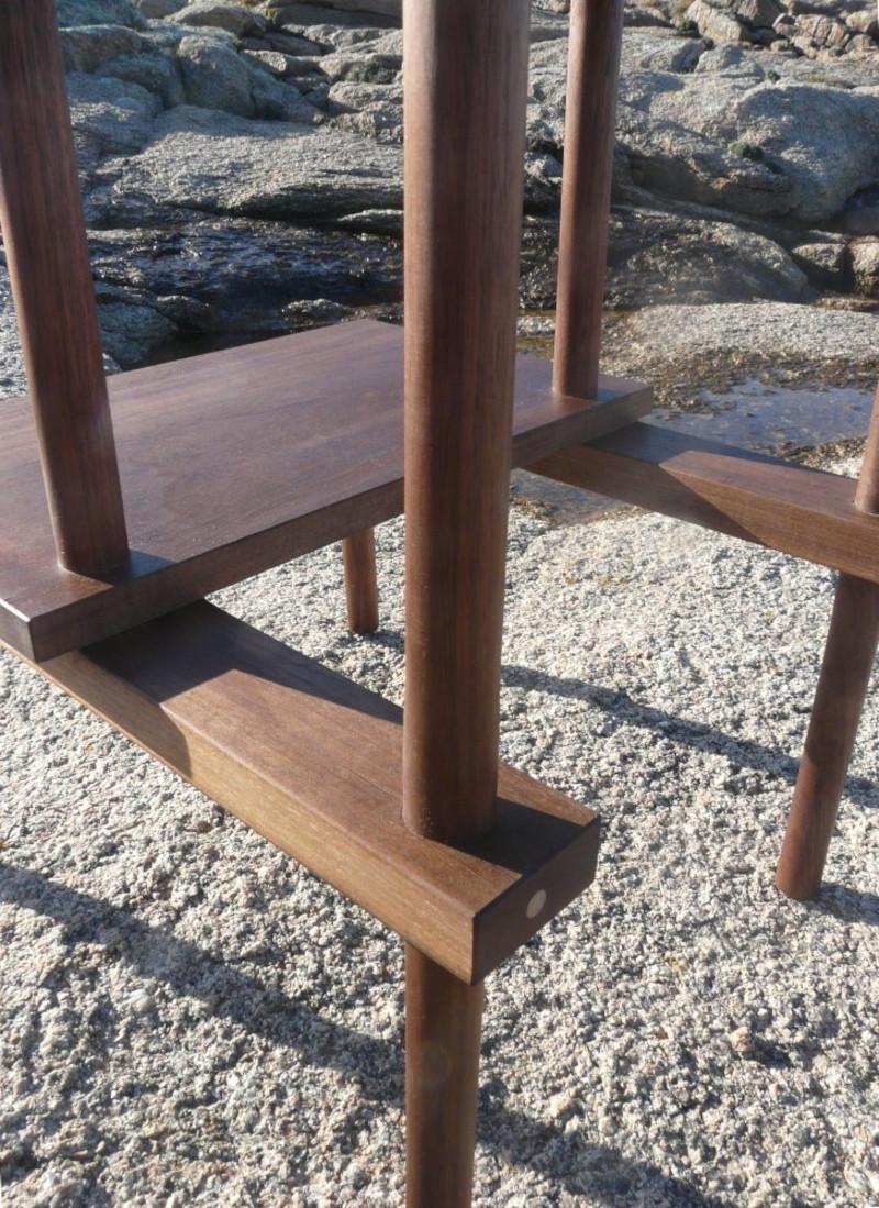 Shaker Sgabello in noce nero in vendita