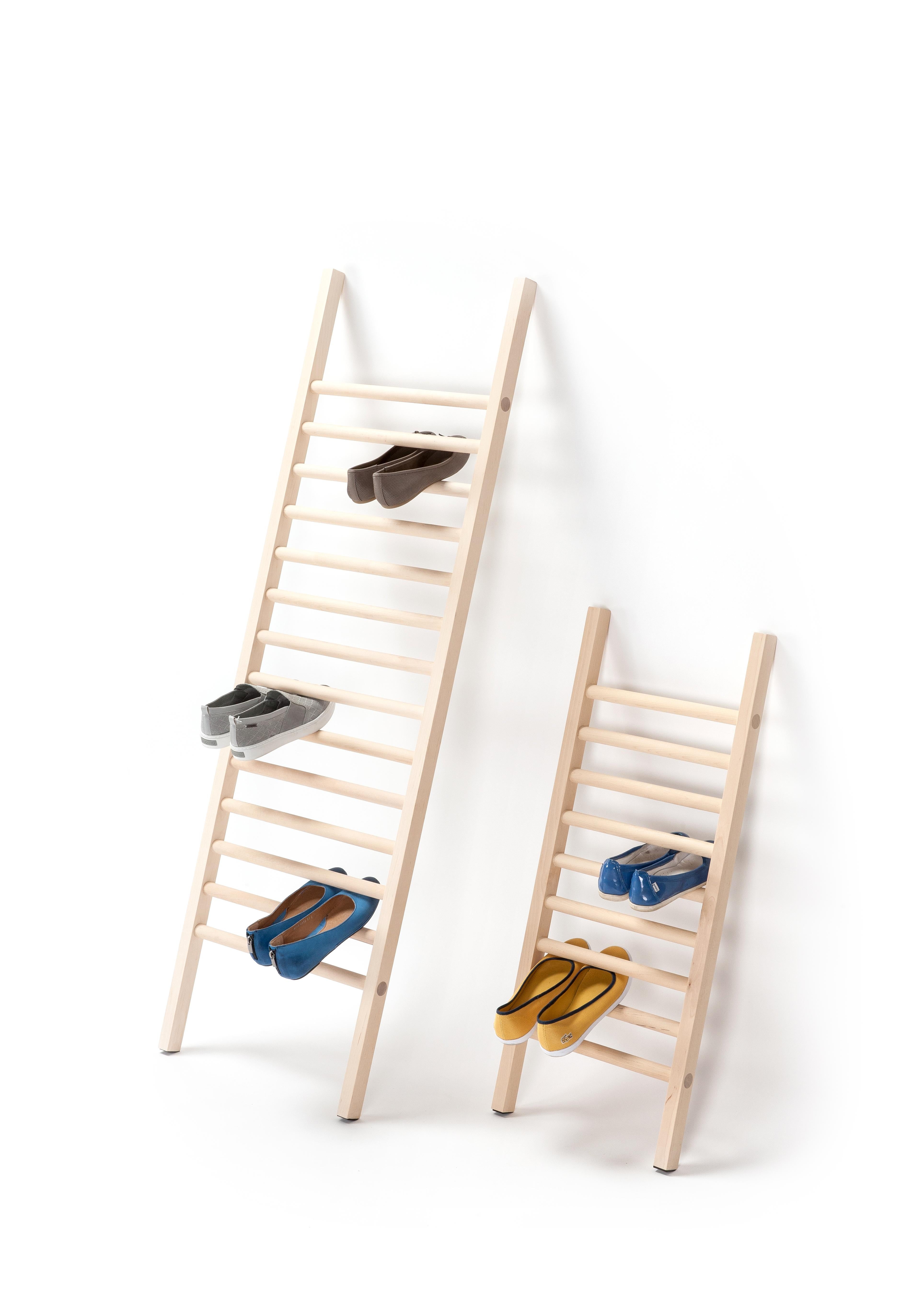 Birch Step Up Shoe Rack For Sale