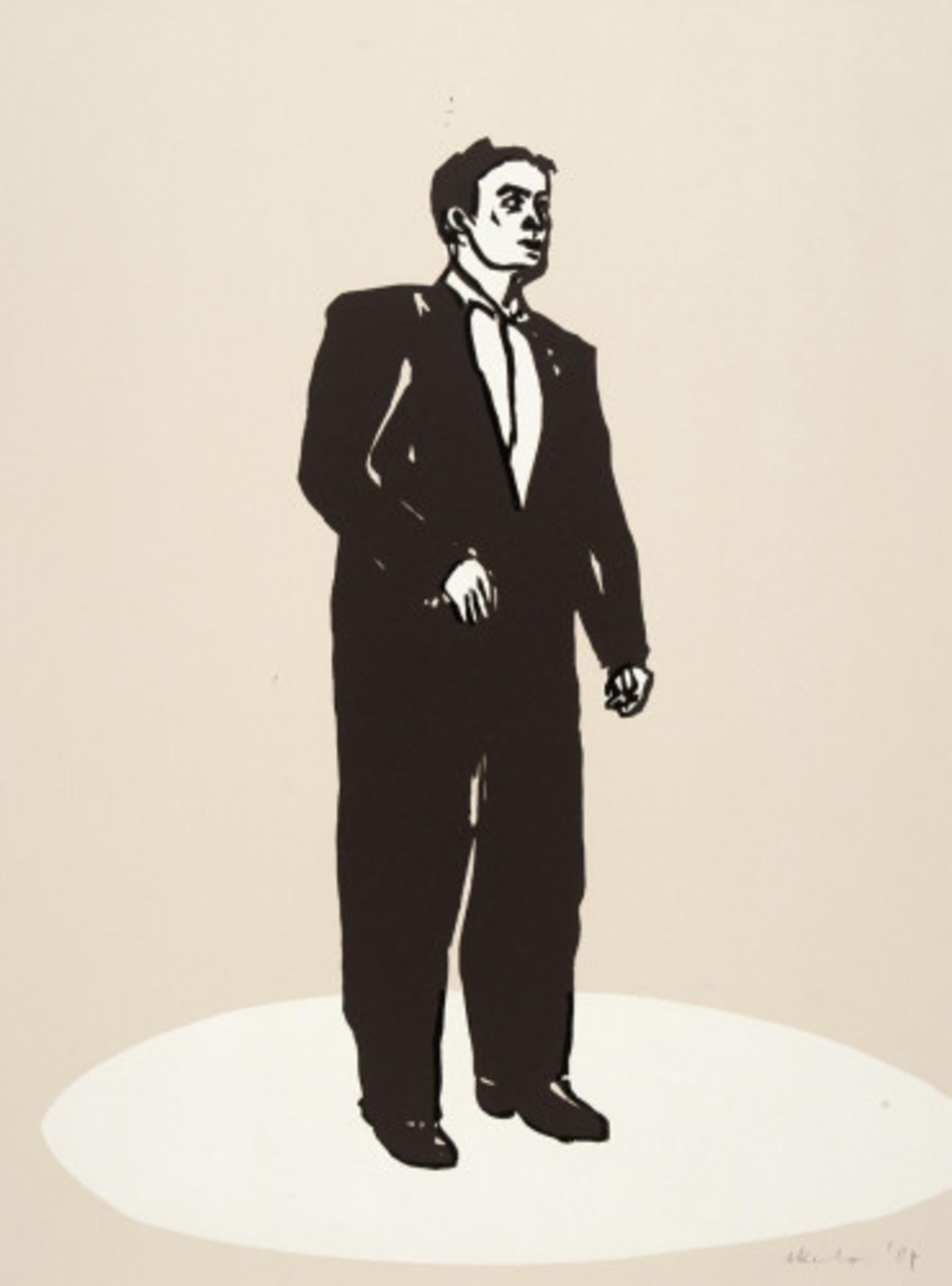 Standing Man - Print by Stephan Balkenhol
