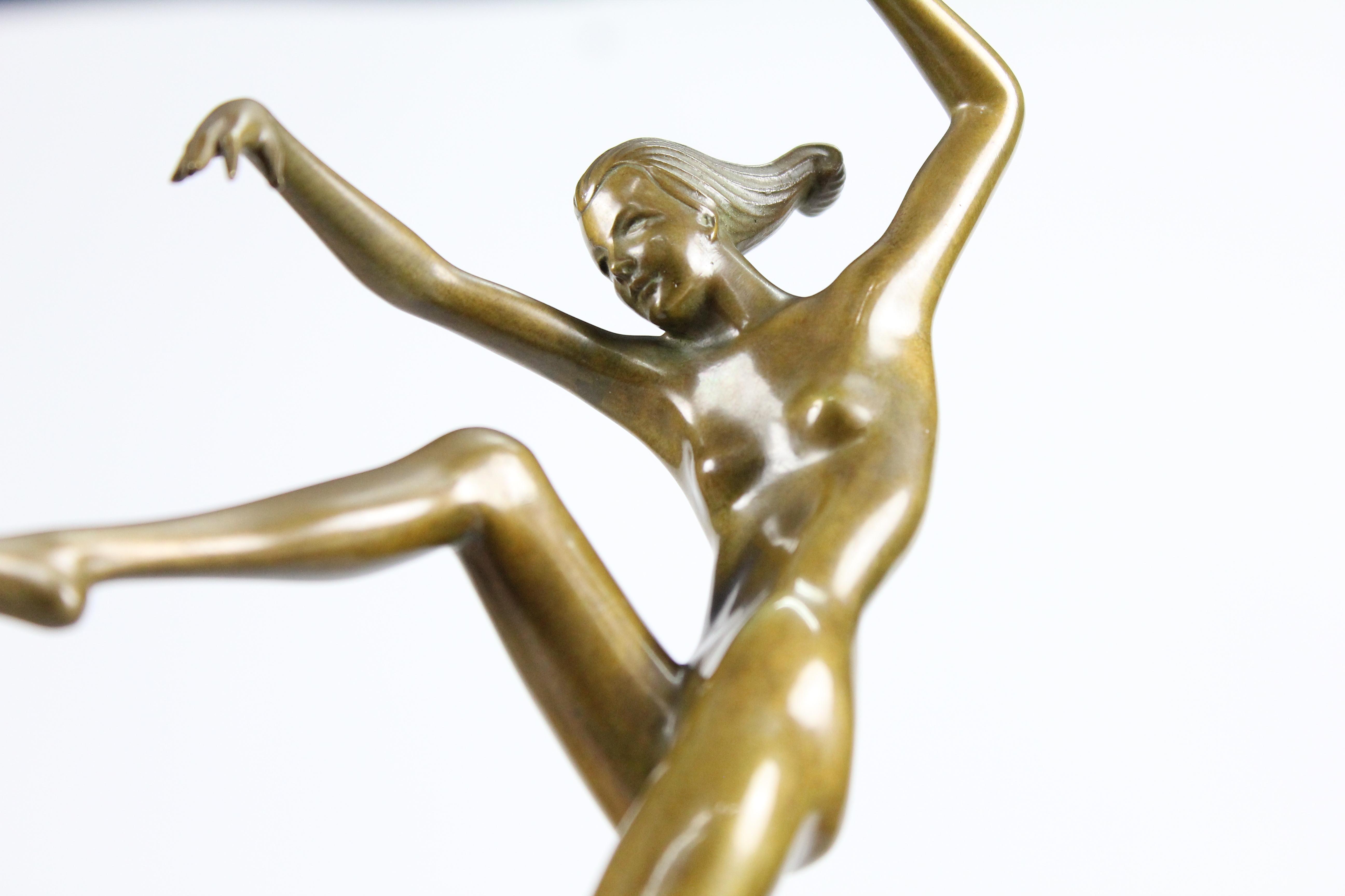 Stephan Dakon Art Deco Bronze Sculpture, 1920s-1930s. 12
