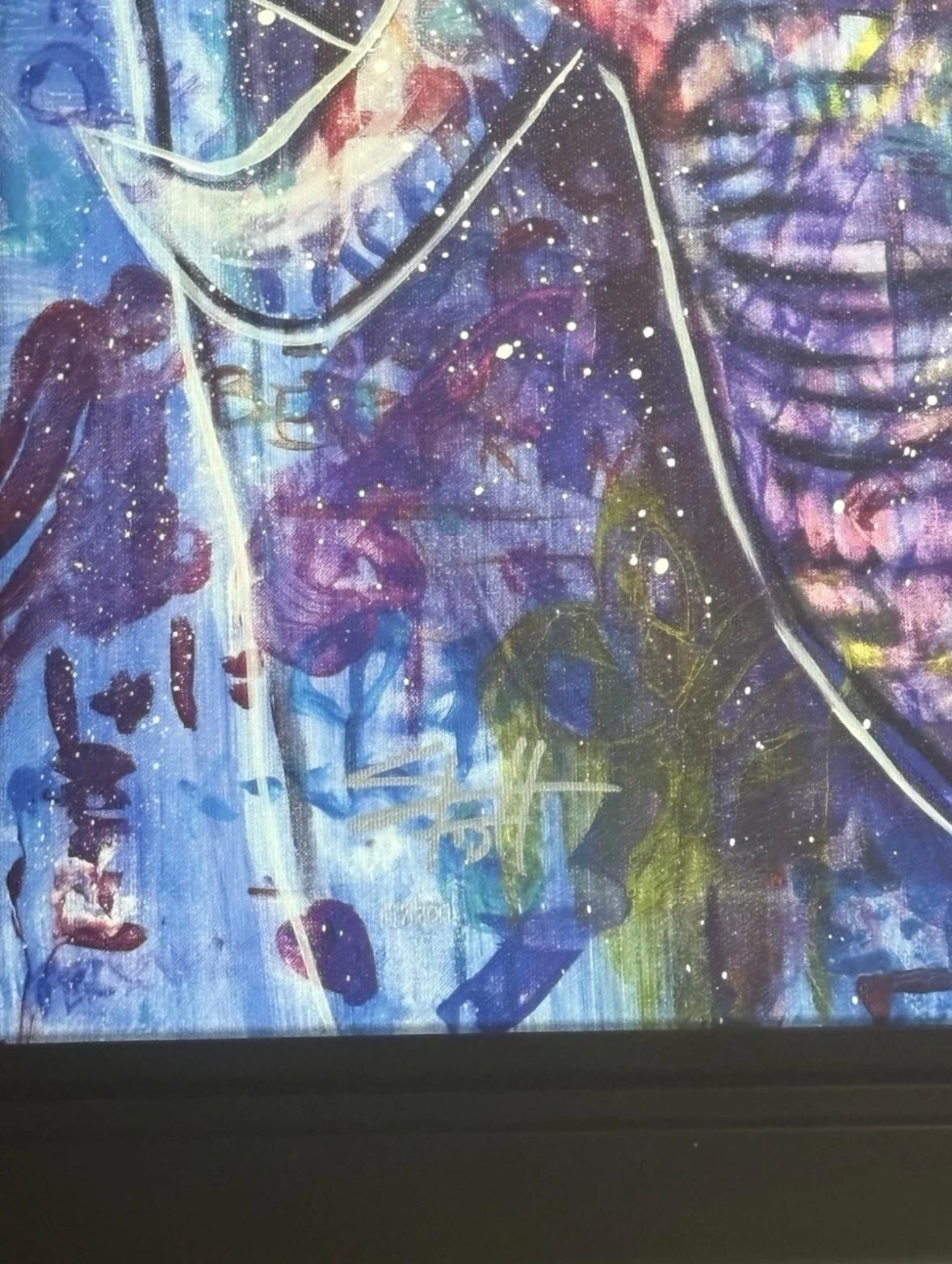 Stephen Fishwick Giclee on canvas signed and numbered “Elephant”. In good condition measures 32x25