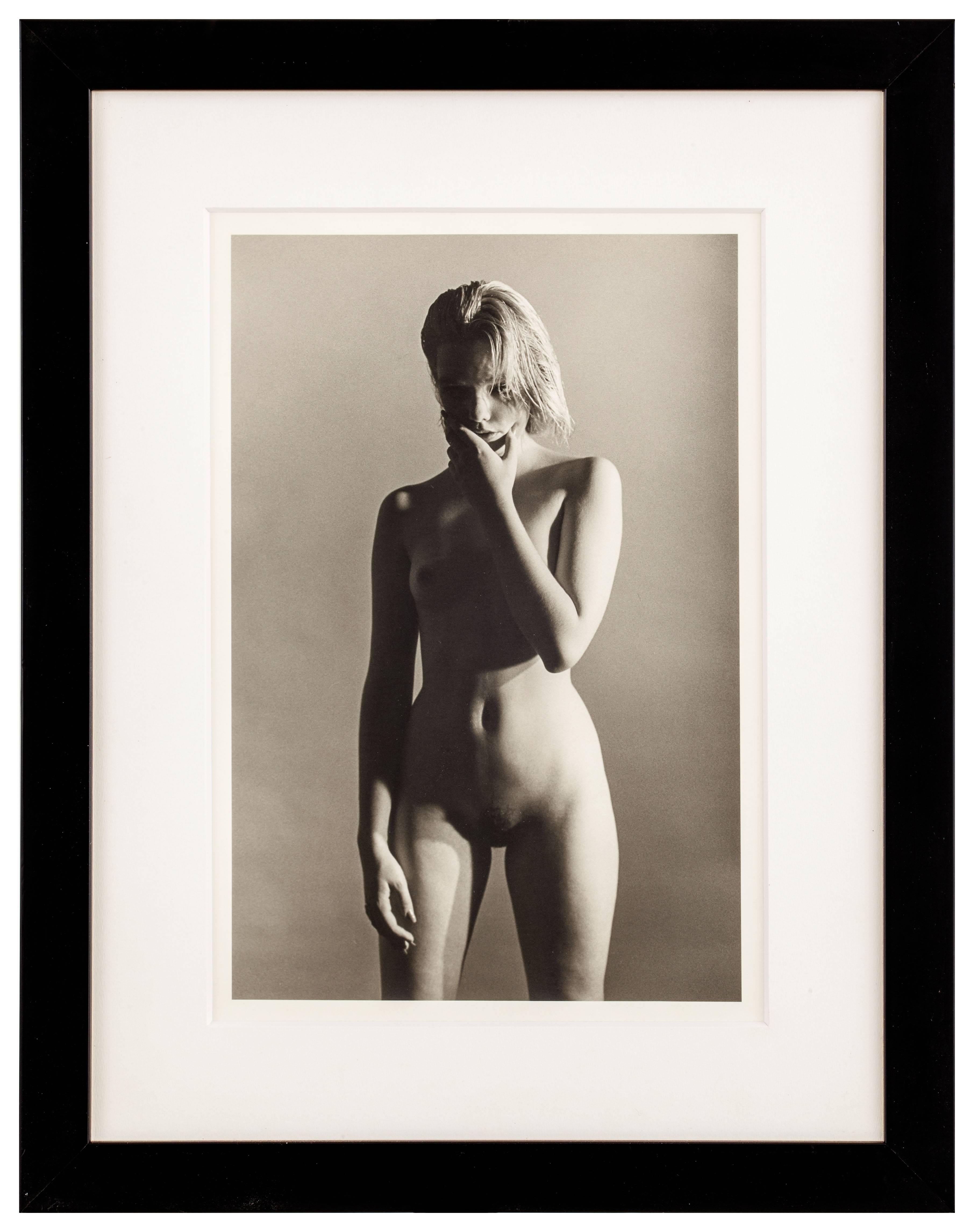 Nude by Lupino, New York 1984. Black & white Fashion modern photography - Photograph by Stephan Lupino