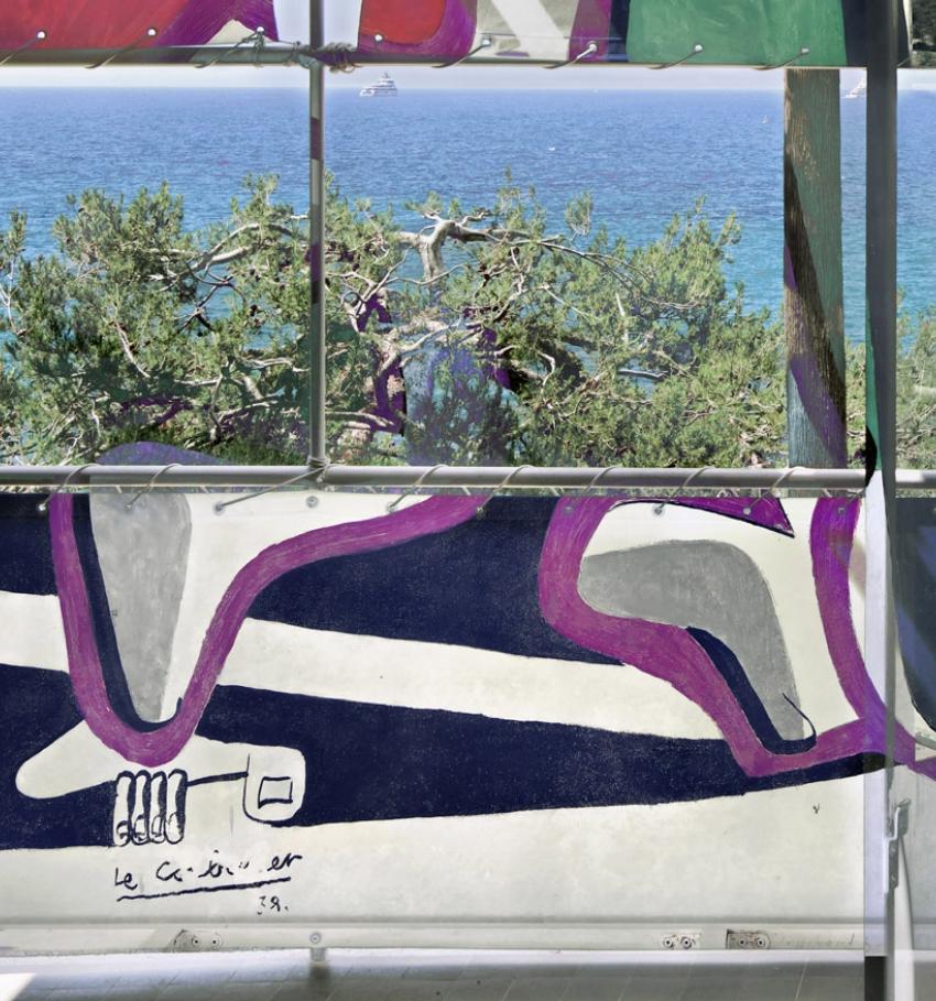 E1027/123 - VILLA Eileen Gray - Photo n°23 - Contemporain Photograph par Stéphane Couturier