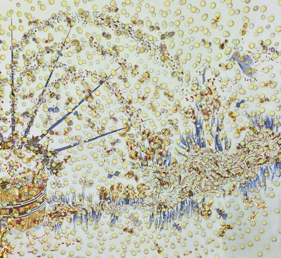 Reims – Champagne – From Lurçat's point of view – Stéphane Couturier, Tapestry