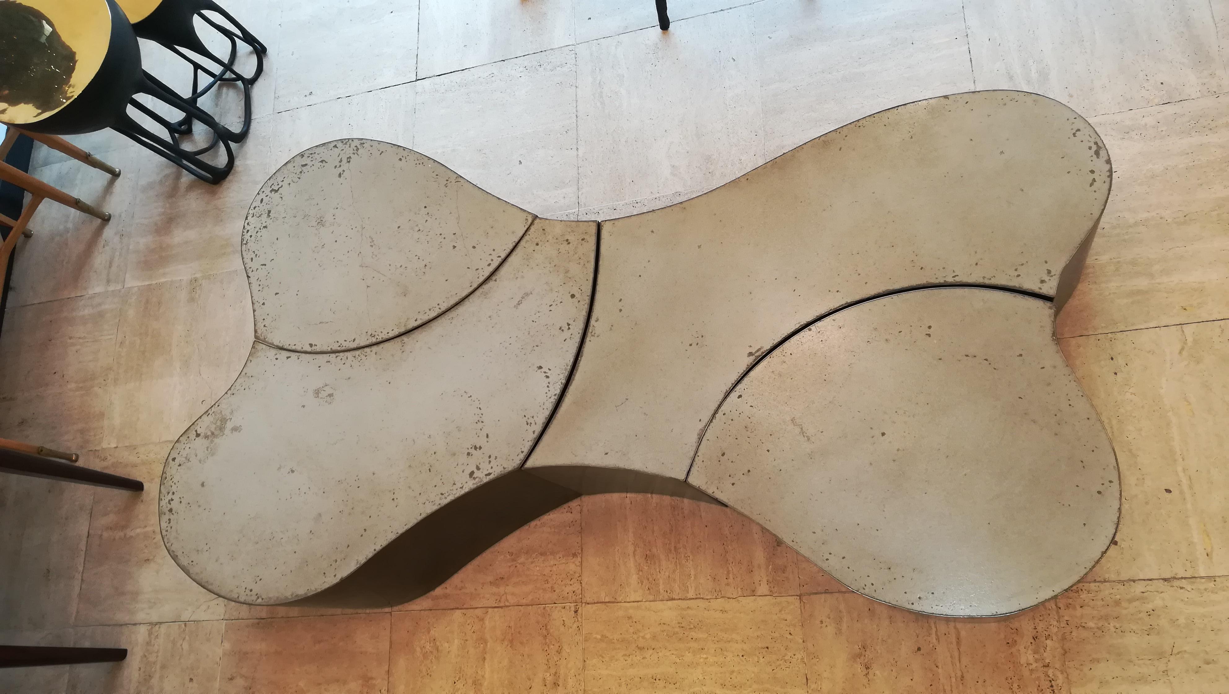 Contemporary Stephane Ducatteau, Cocktail Table 4 Elements, Signed