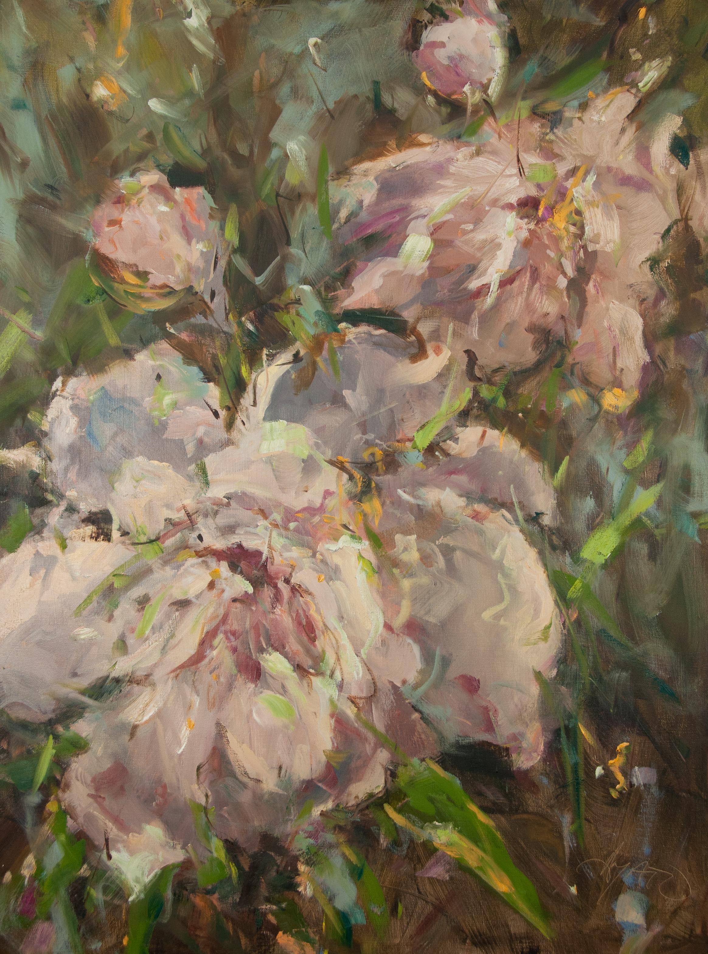 Stephanie Amato - Susurro Blanco - Pintura al Óleo Original sobre Lienzo

Experimenta la serena elegancia de Susurro blanco, un impresionante óleo sobre lienzo de 40 x 30 pulgadas de la aclamada artista Stephanie Amato. Esta expresiva composición