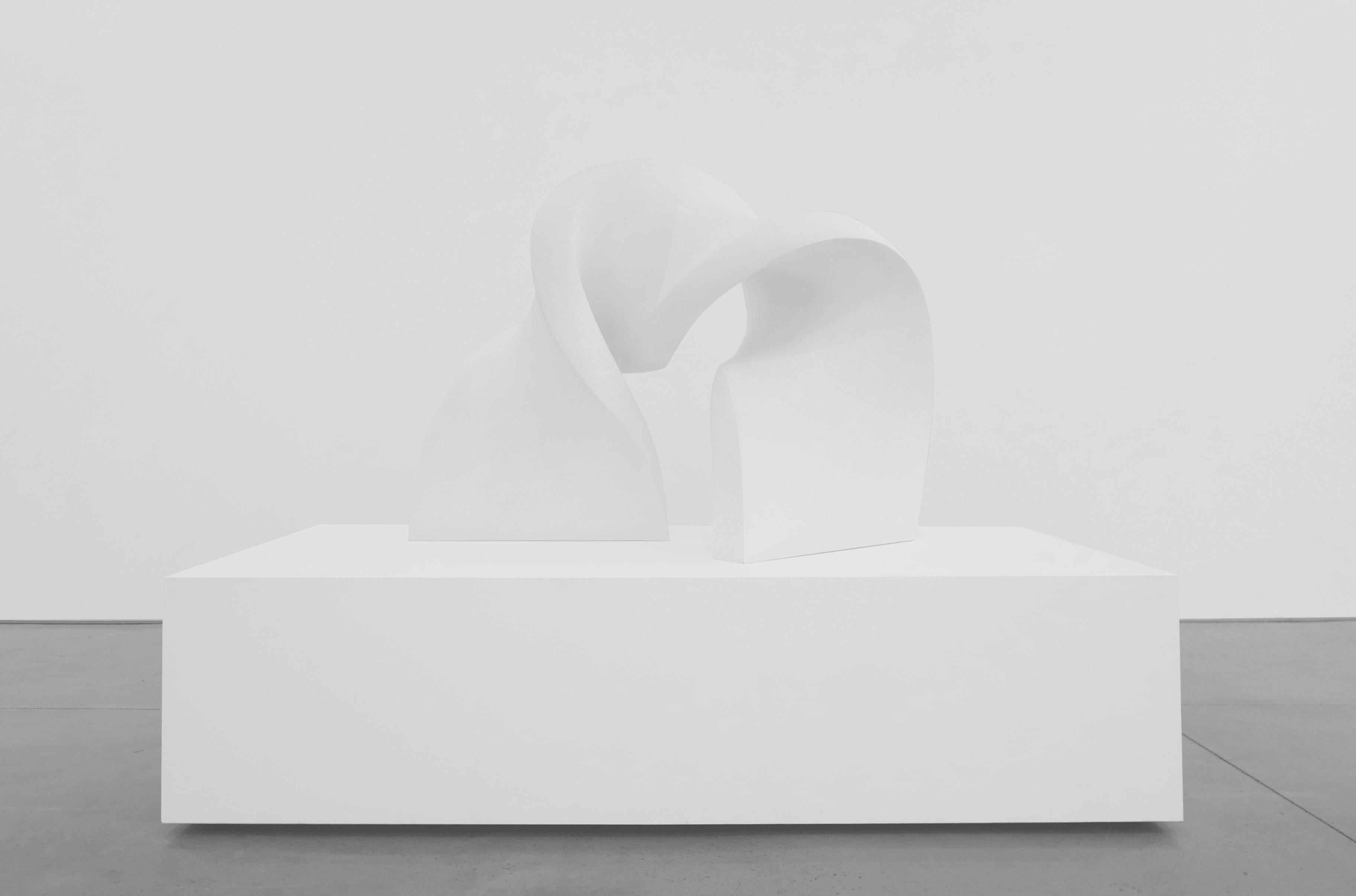 Pinnacle (White), Edition 1/8 - Sculpture by Stephanie Bachiero