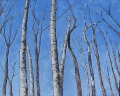 Birches, Painting, Oil on Canvas