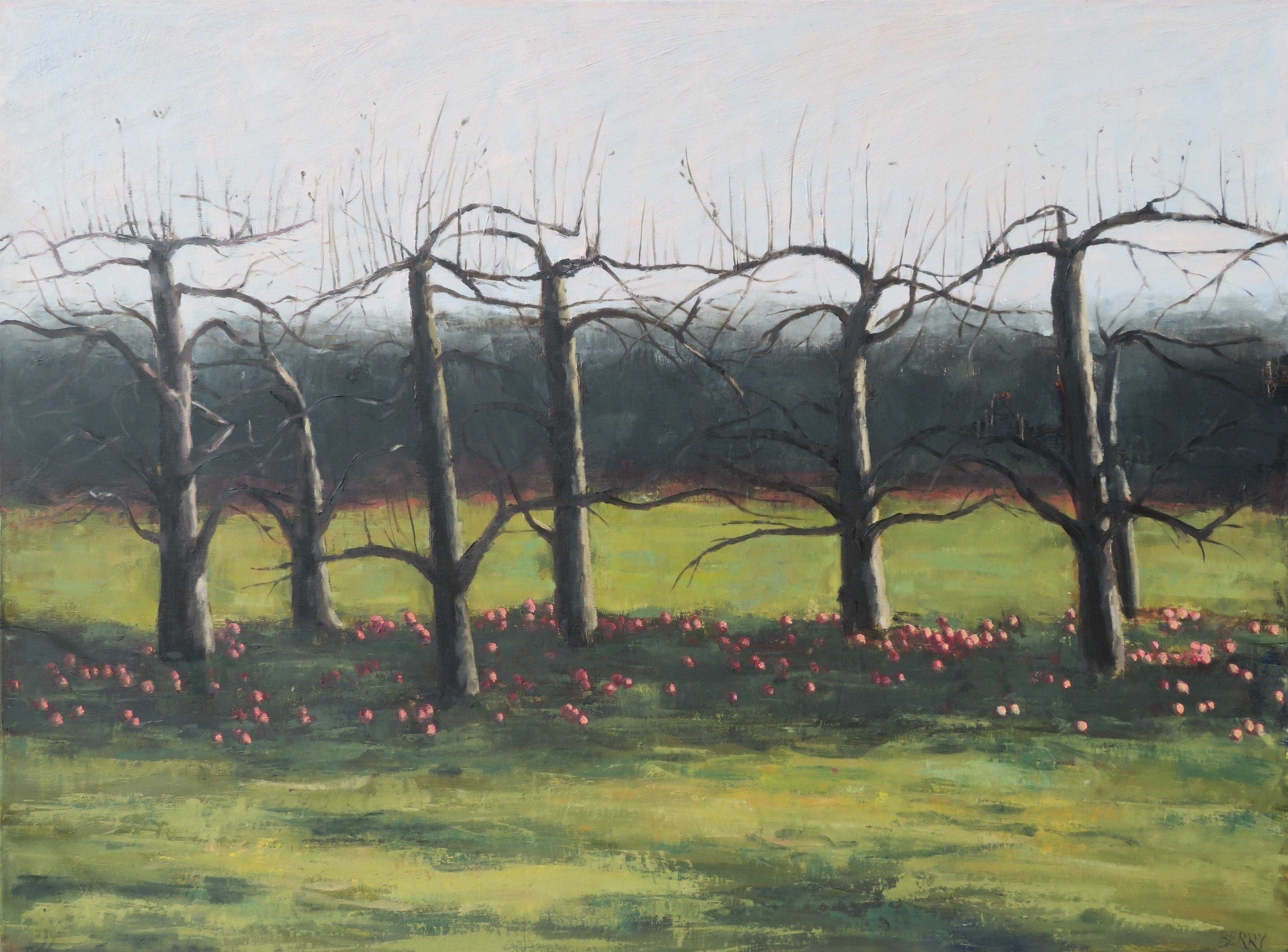 Deer Food, Painting, Oil on Canvas