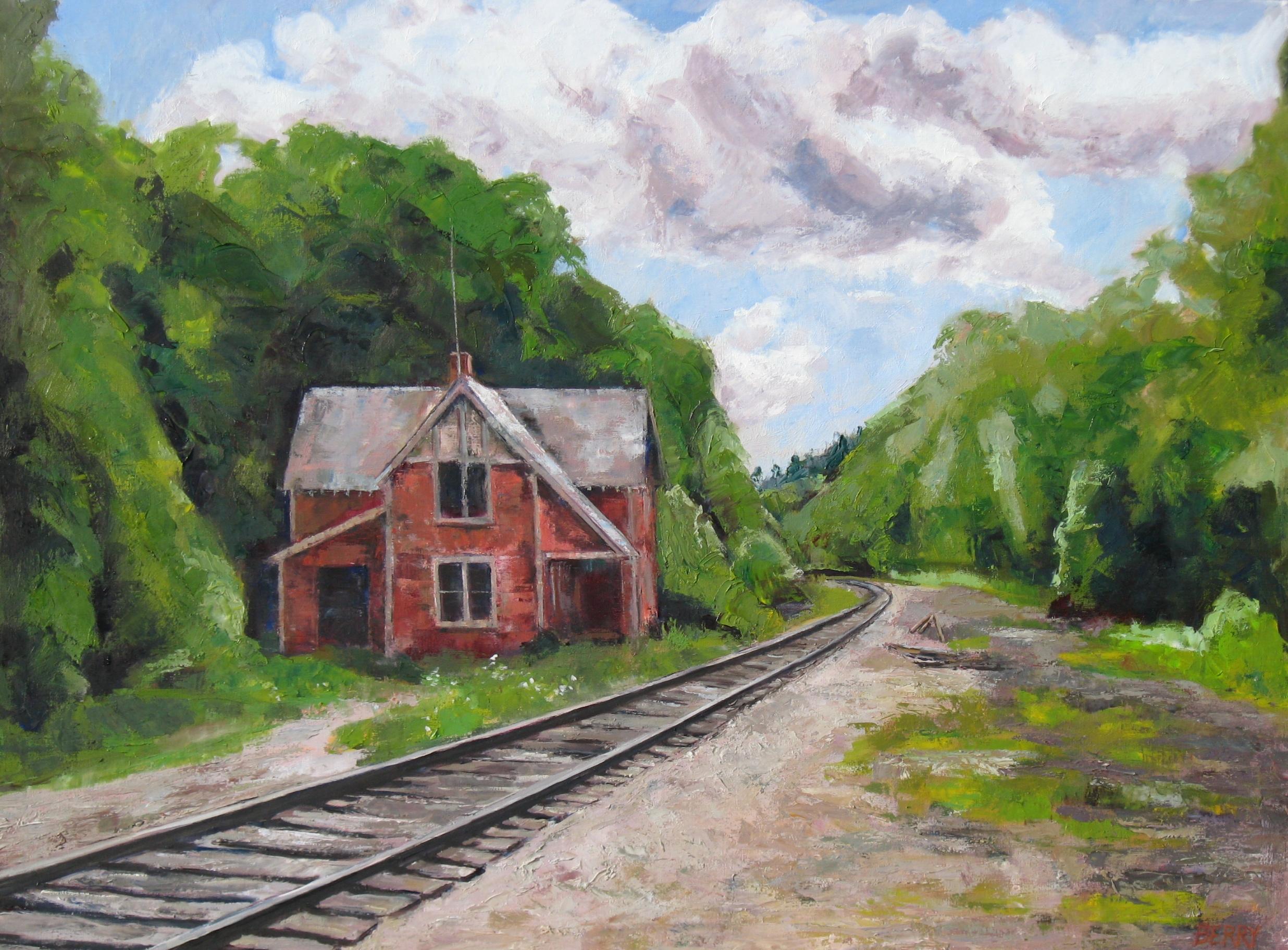 Elliotsville, Painting, Oil on Canvas