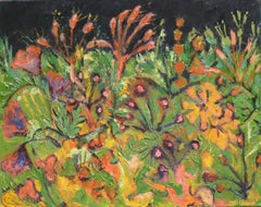 Garden Riot, Painting, Oil on Canvas