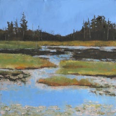 Georgetown Marsh, Painting, Oil on Canvas