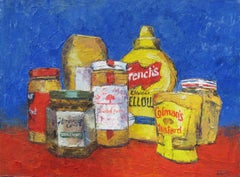 Mustard Club, Painting, Oil on Canvas