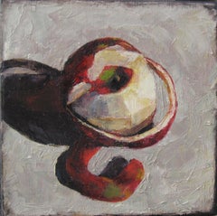 Peeled Macoun, Painting, Oil on Canvas