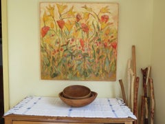 Reaching for Spring, Painting, Oil on Canvas