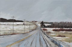 Route 202, Painting, Oil on Canvas