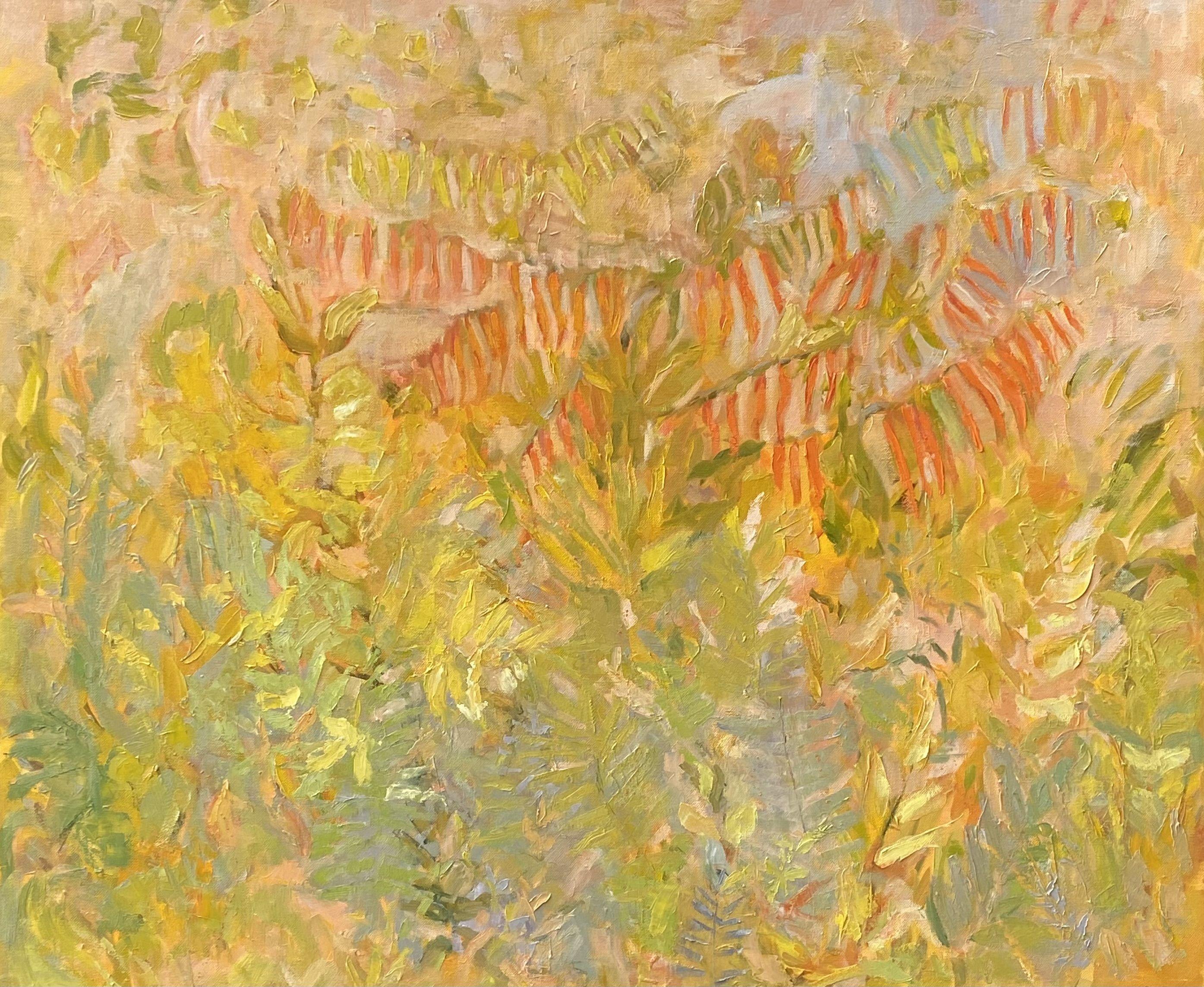 Abstract Painting di Stephanie Berry - Sumac, Pittura, Olio su tela