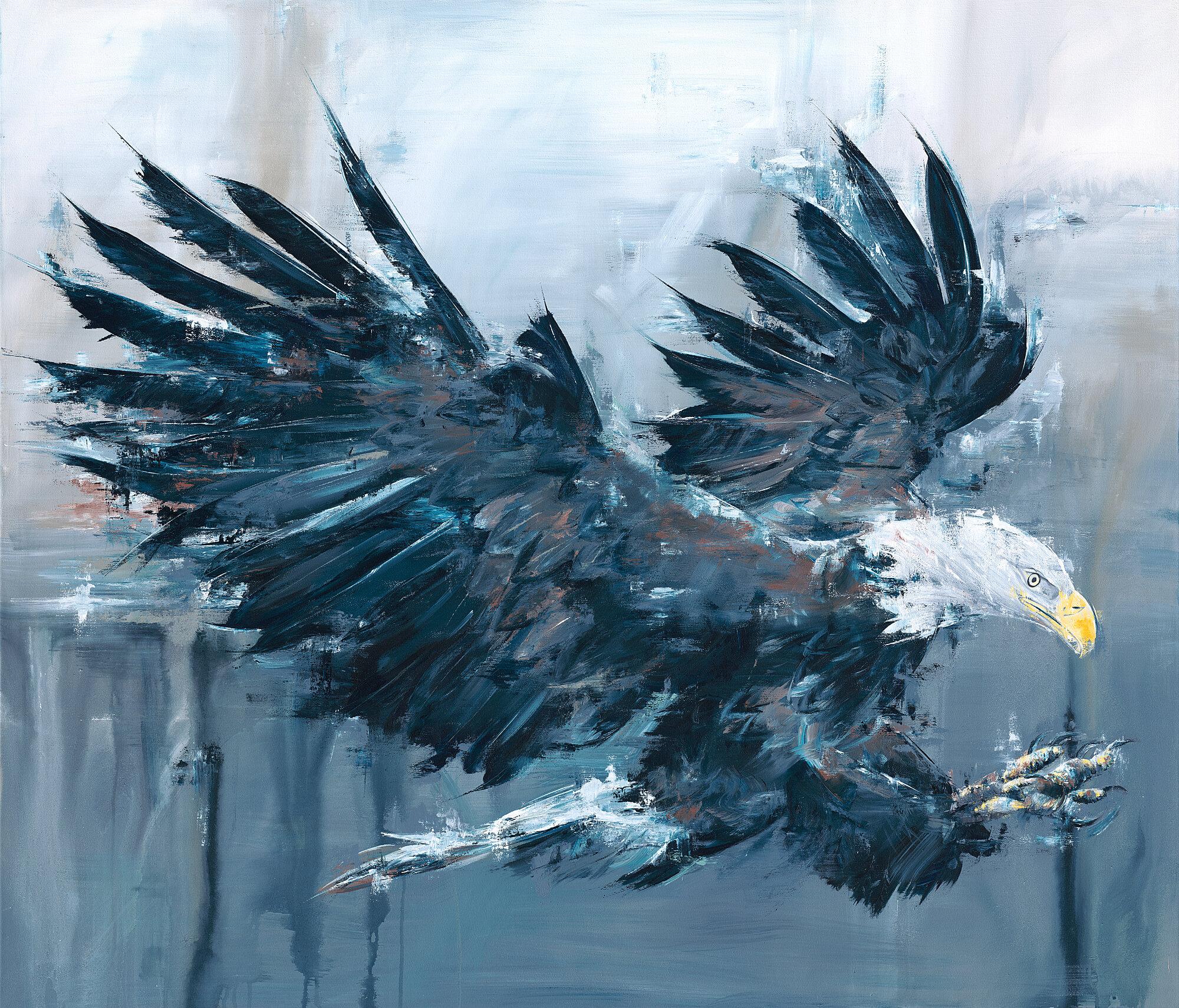 Zeitgenössische deutsche Kunst von Stephanie Blaess - Raptor