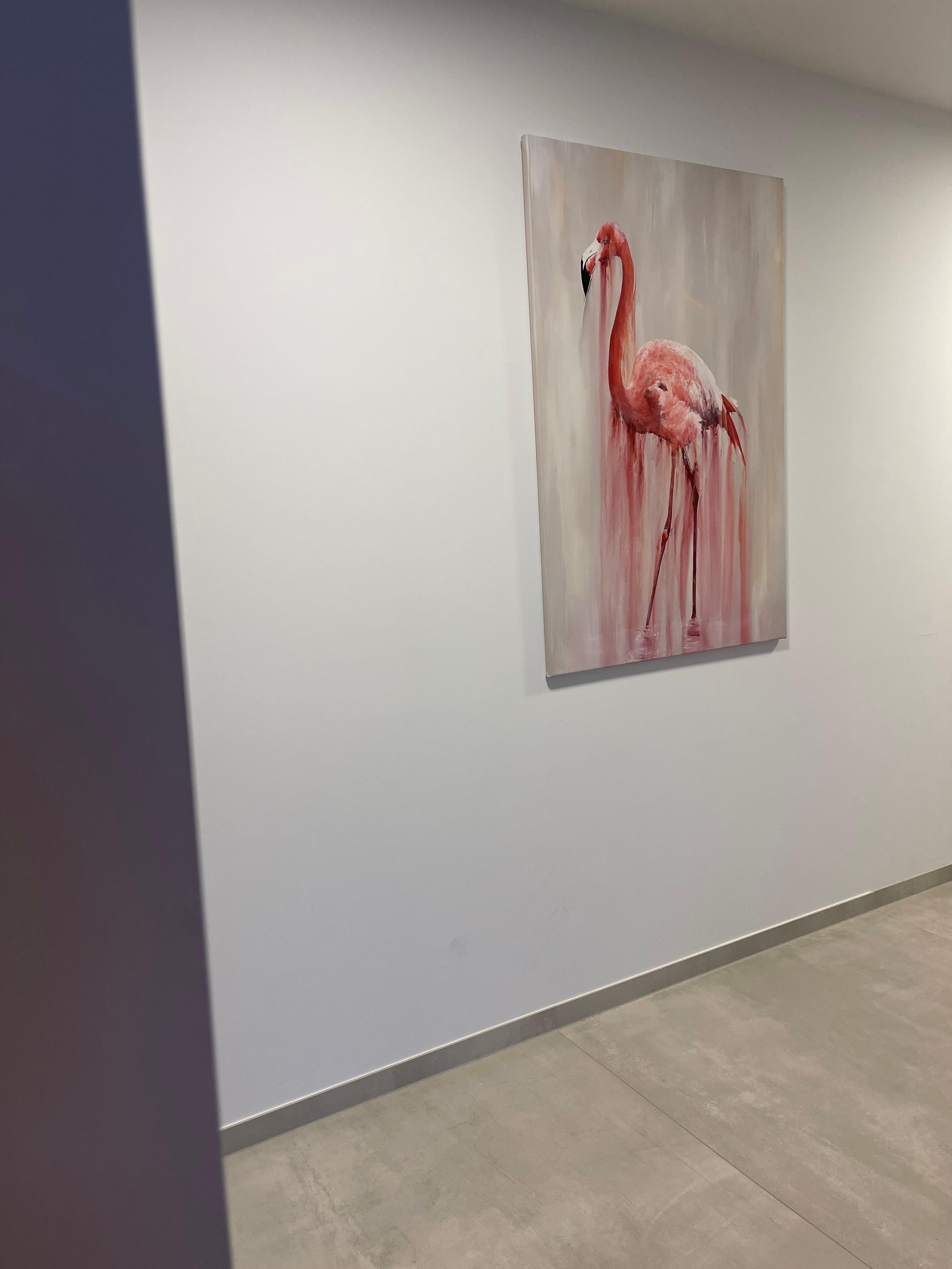 Zeitgenössische deutsche Kunst von Stephanie Blaess - The Pink Dress im Angebot 9