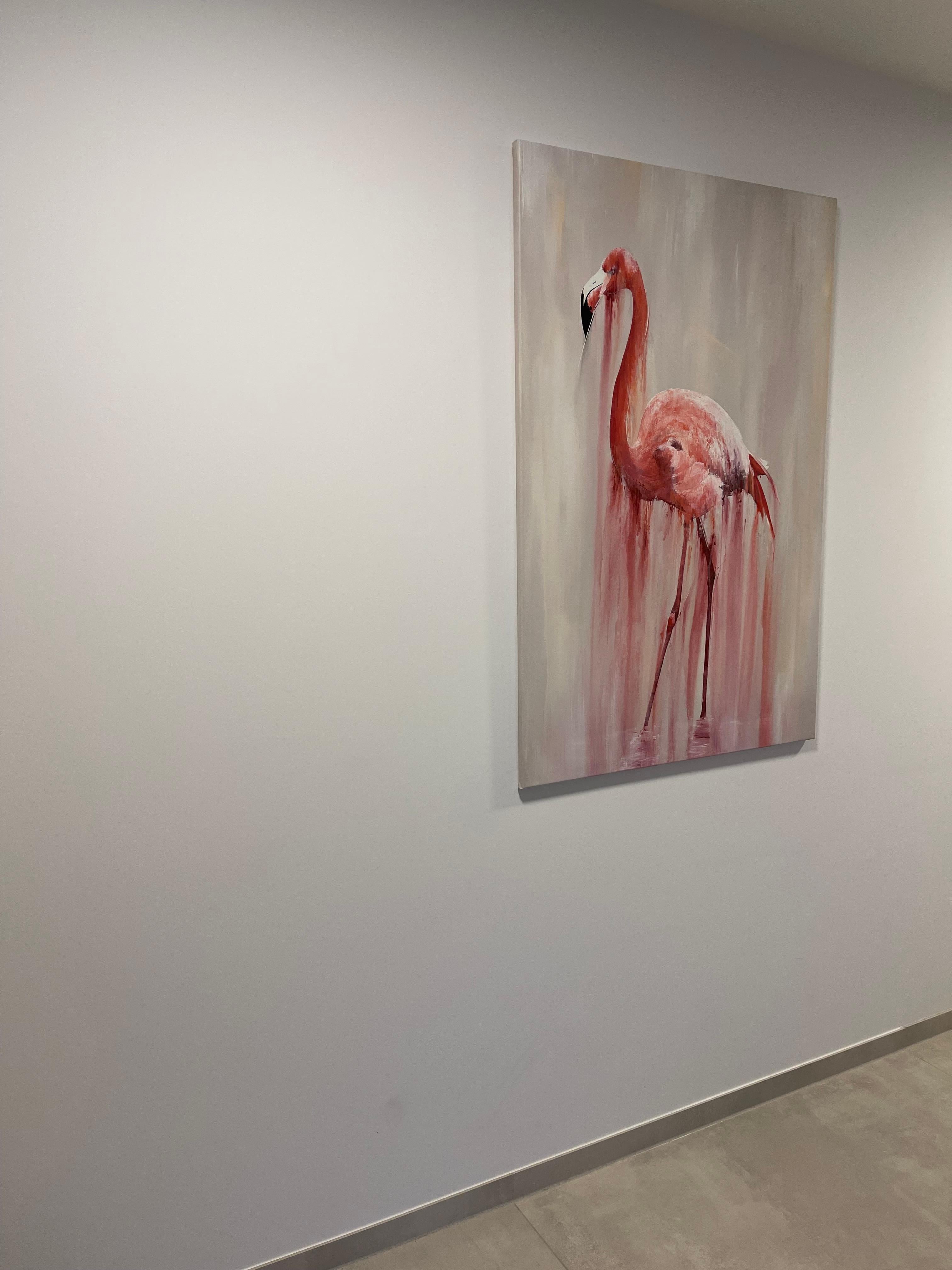 Zeitgenössische deutsche Kunst von Stephanie Blaess - The Pink Dress im Angebot 10