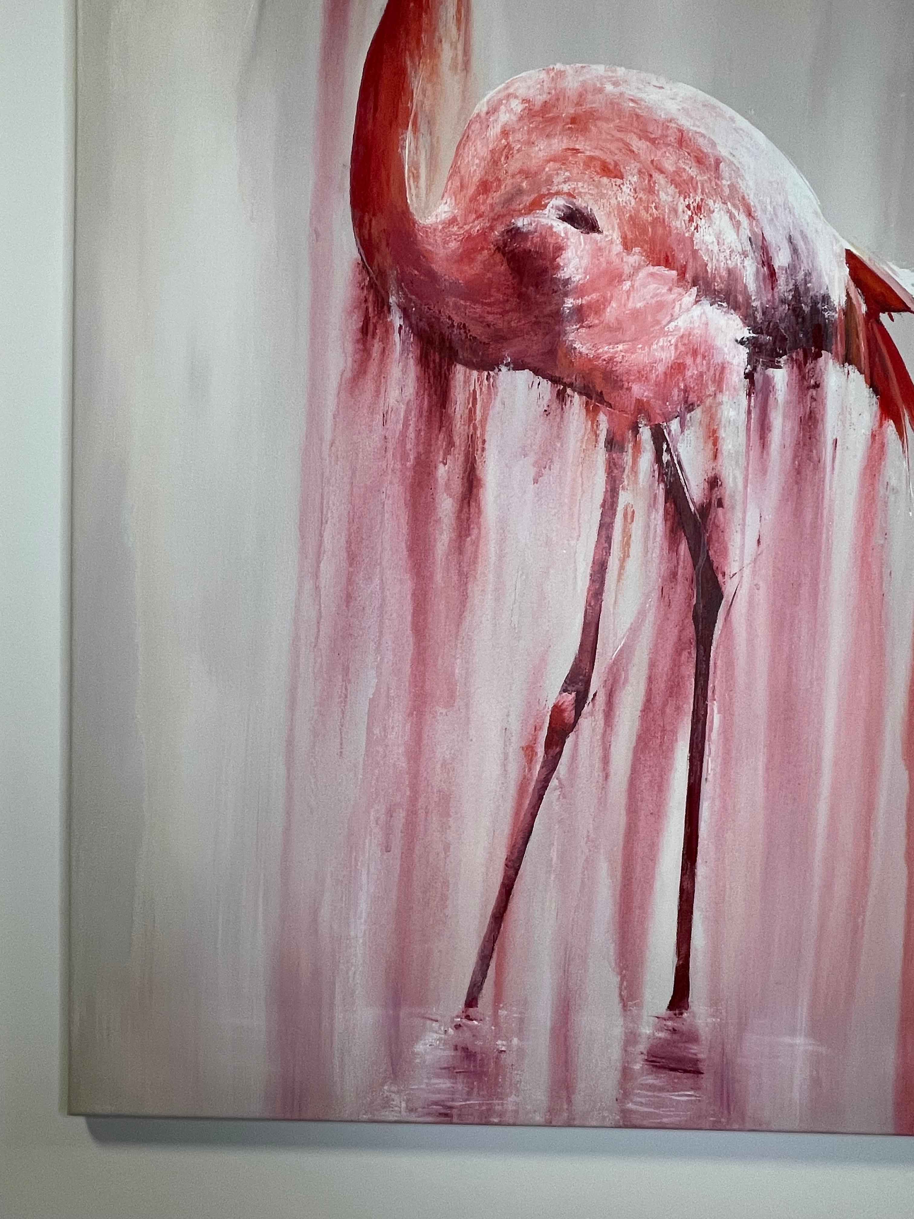 Zeitgenössische deutsche Kunst von Stephanie Blaess - The Pink Dress im Angebot 4