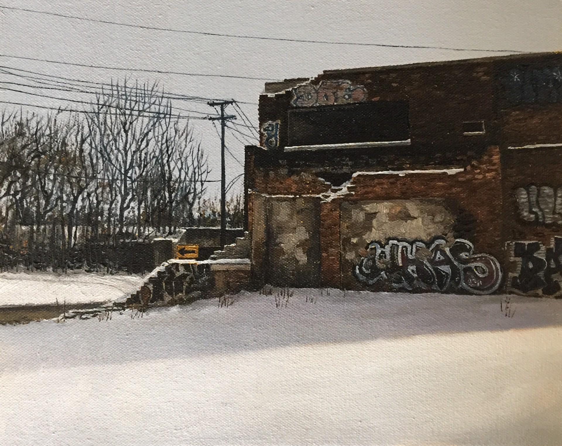 Stephanie Buer Landscape Painting - Central Street