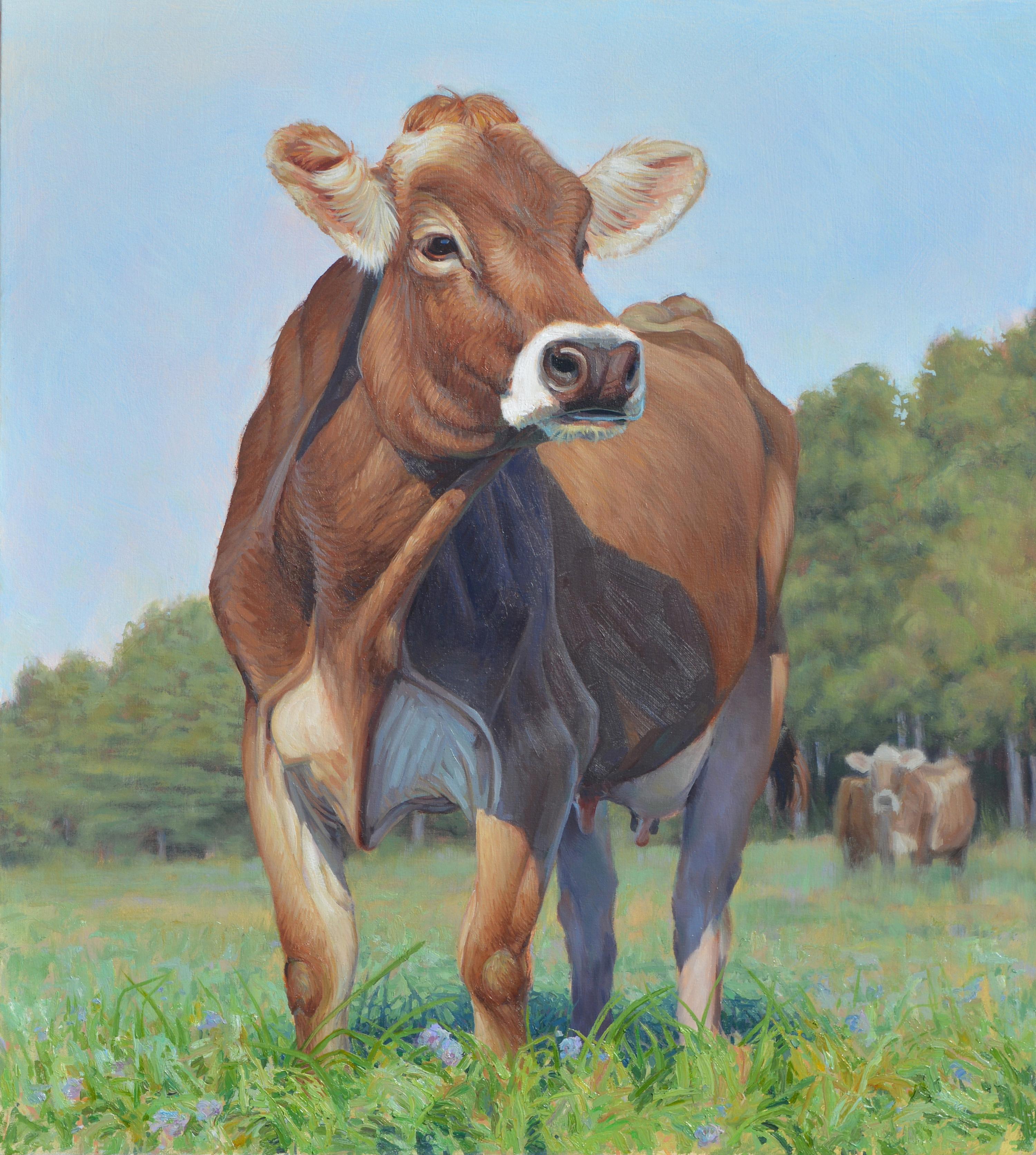 Stephanie Bush Animal Painting – Towering