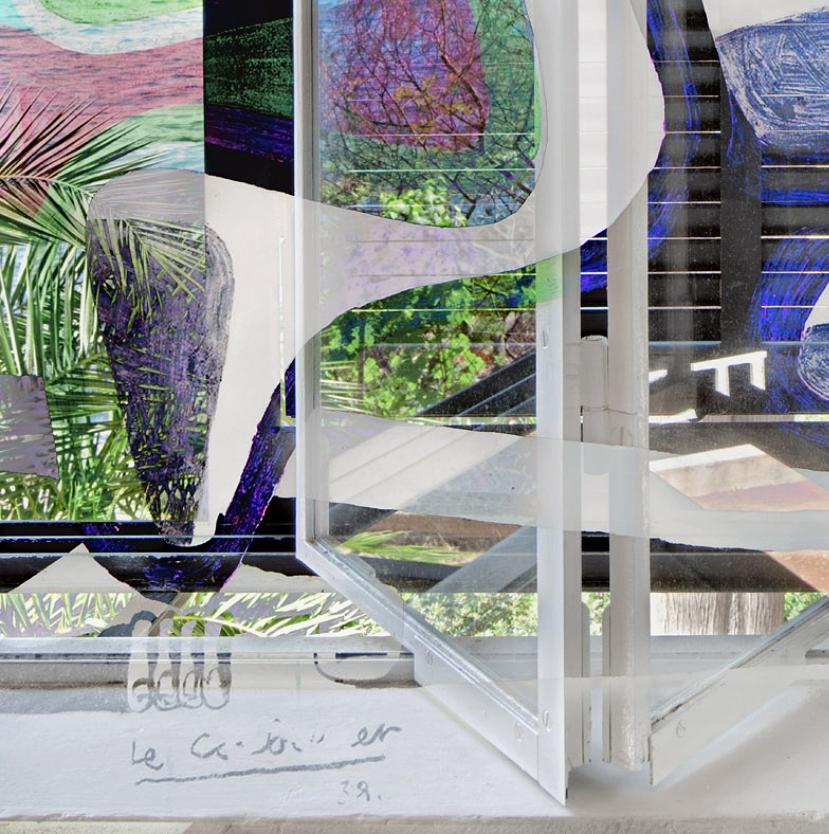 E1027/123 - Villa Eileen Gray - Foto nº 22 - Color Photograph Gris de Stephane Couturier