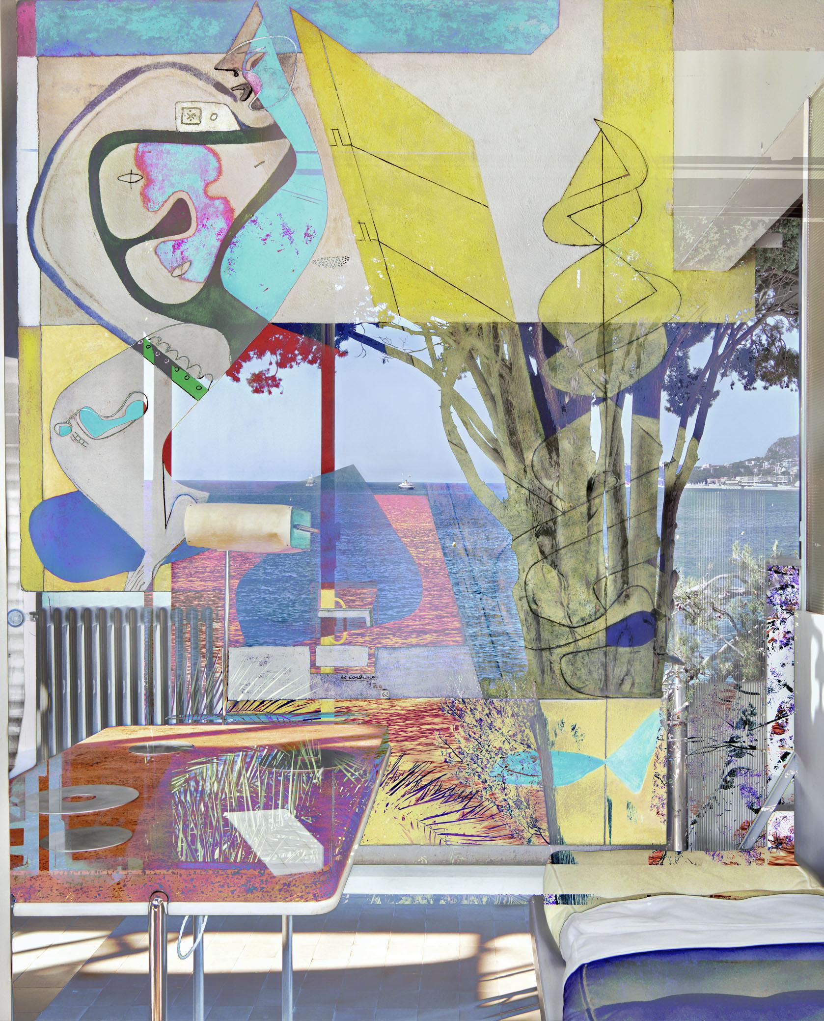 Color Photograph de Stephane Couturier - E1027/123 - Villa Eileen Gray - Foto nº 25