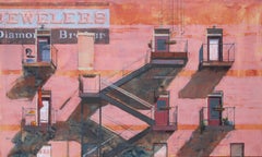 "Jewell Boxes" (2024) di Stephanie Hartshorn, Pittura a olio originale