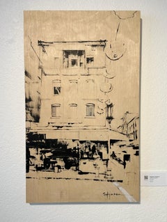 "Lanterns (Acoustic)" (2024) by Stephanie Hartshorn, Original Oil Painting