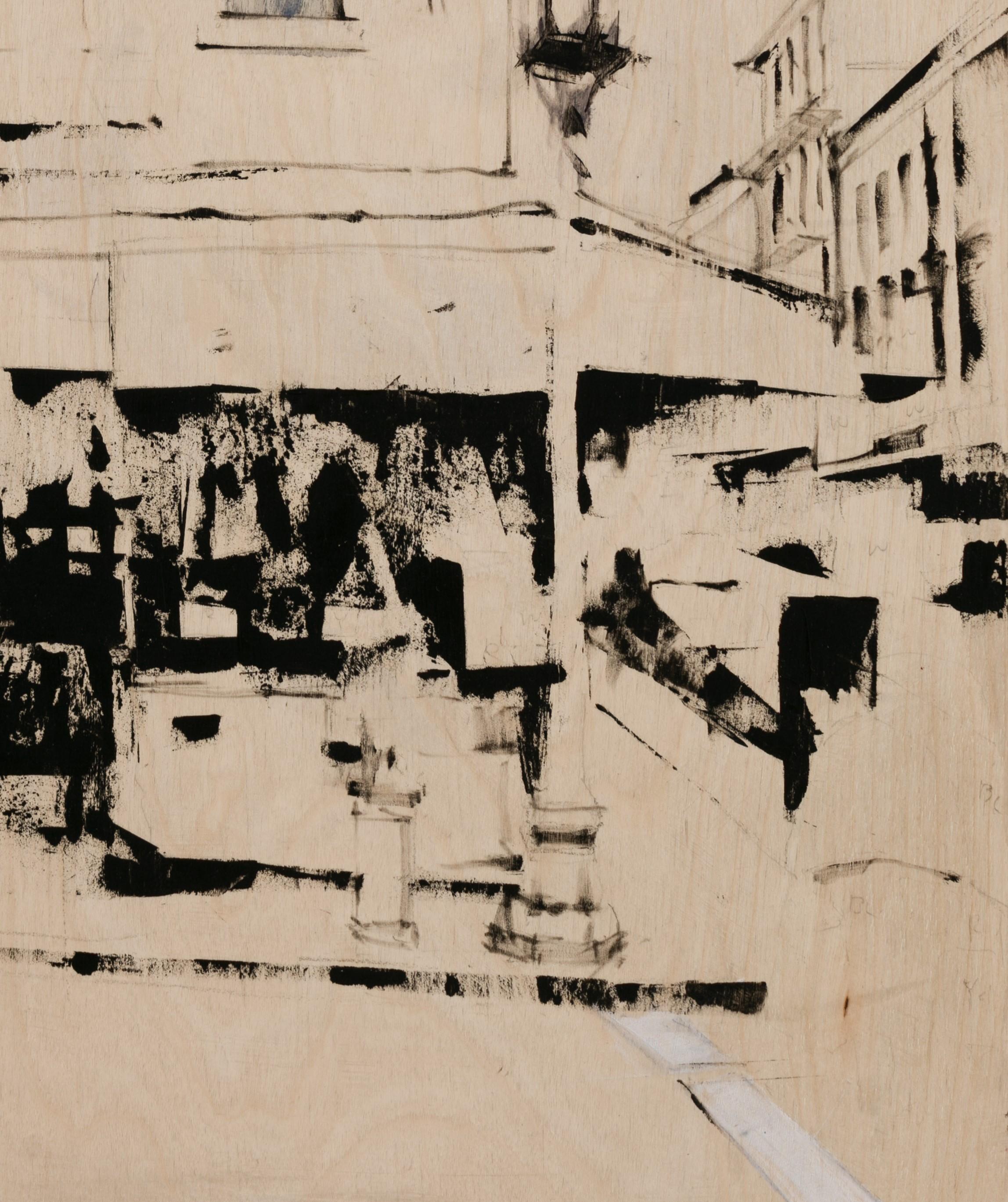 «anterns (Acoustic) (2024) de Stephanie Hartshorn, peinture à l'huile originale en vente 3