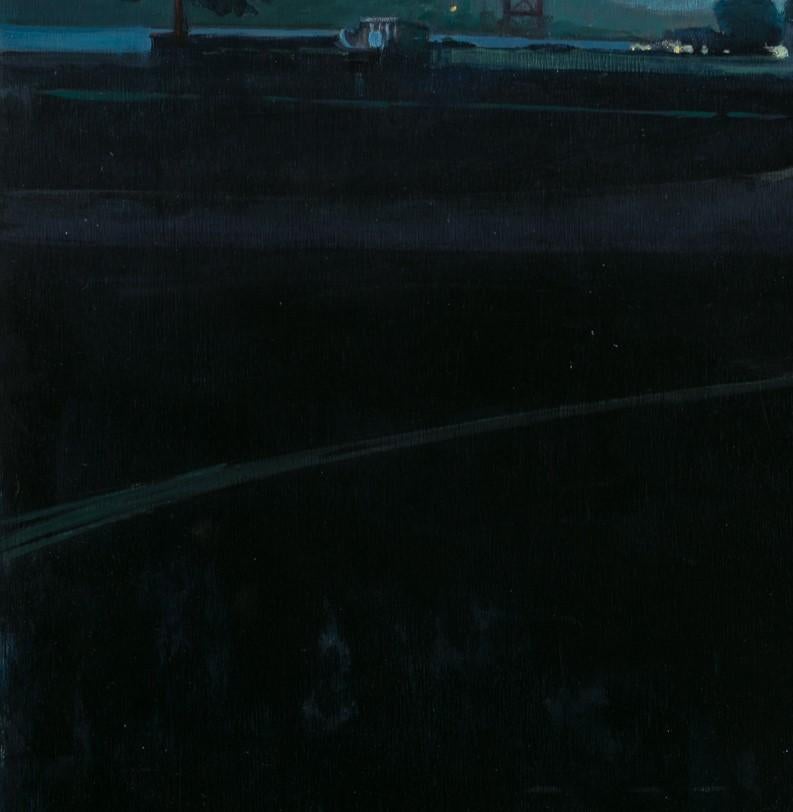 „Lichtfaden“ (2024) von Stephanie Hartshorn, Original Öl-Landschaftsgemälde im Angebot 2