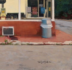 "RJ's Place" (2024) by Stephanie Hartshorn, Original Oil Cityscape Painting