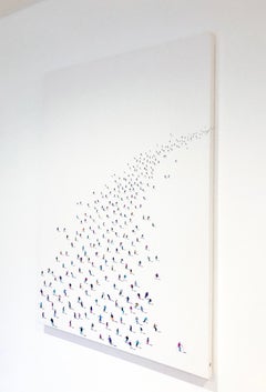 Frozen Planet 74 - original figurative landscape painting - contemporary Art