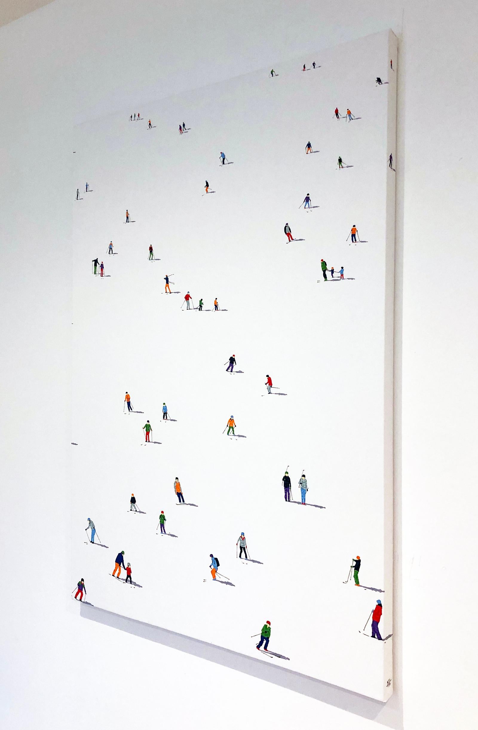Dieses außergewöhnliche Kunstwerk ist derzeit in der Signet Contemporary Art Gallery und online ausgestellt und zu verkaufen.

Tauchen Sie ein in die lebendige und geschäftige Welt von 