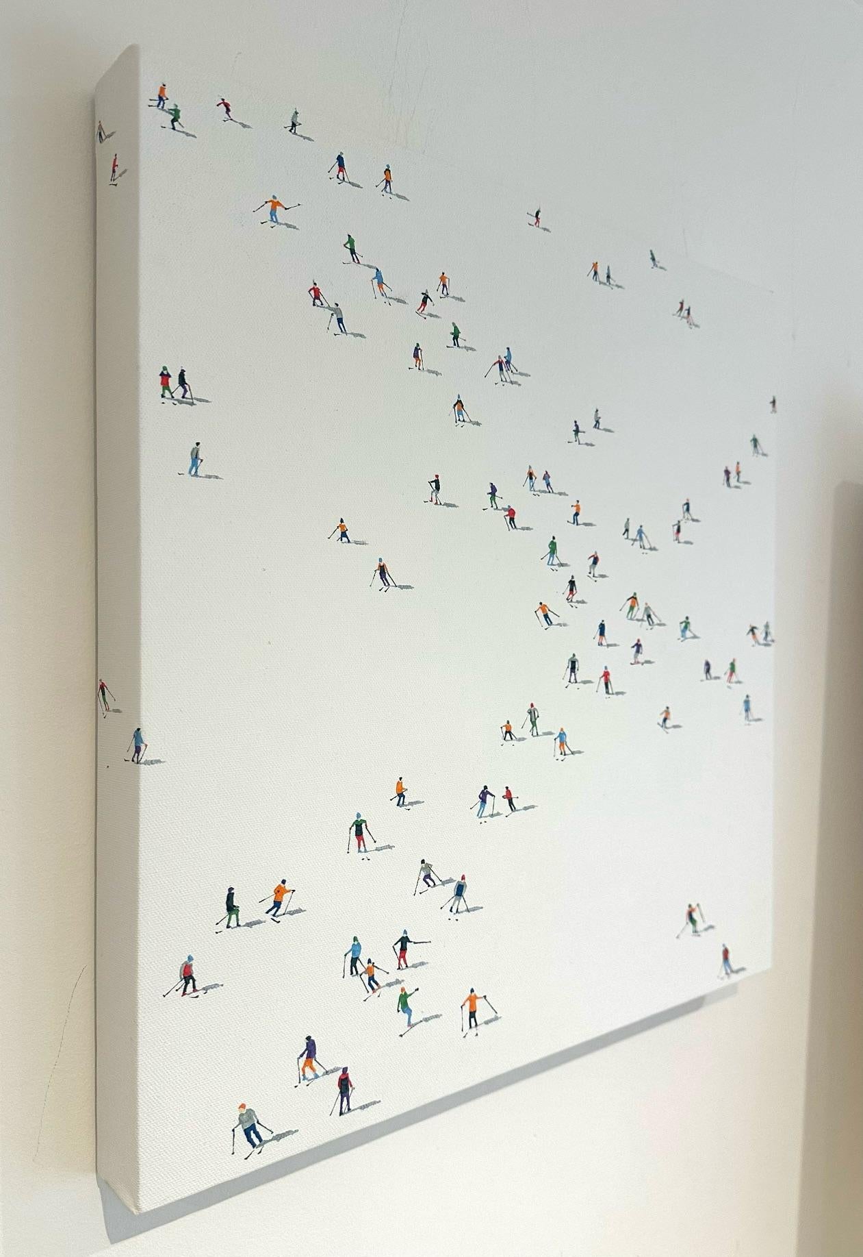 Frozen Planet 96- original figuratives Ölgemälde - zeitgenössisches Kunstwerk (Zeitgenössisch), Painting, von Stephanie Ho